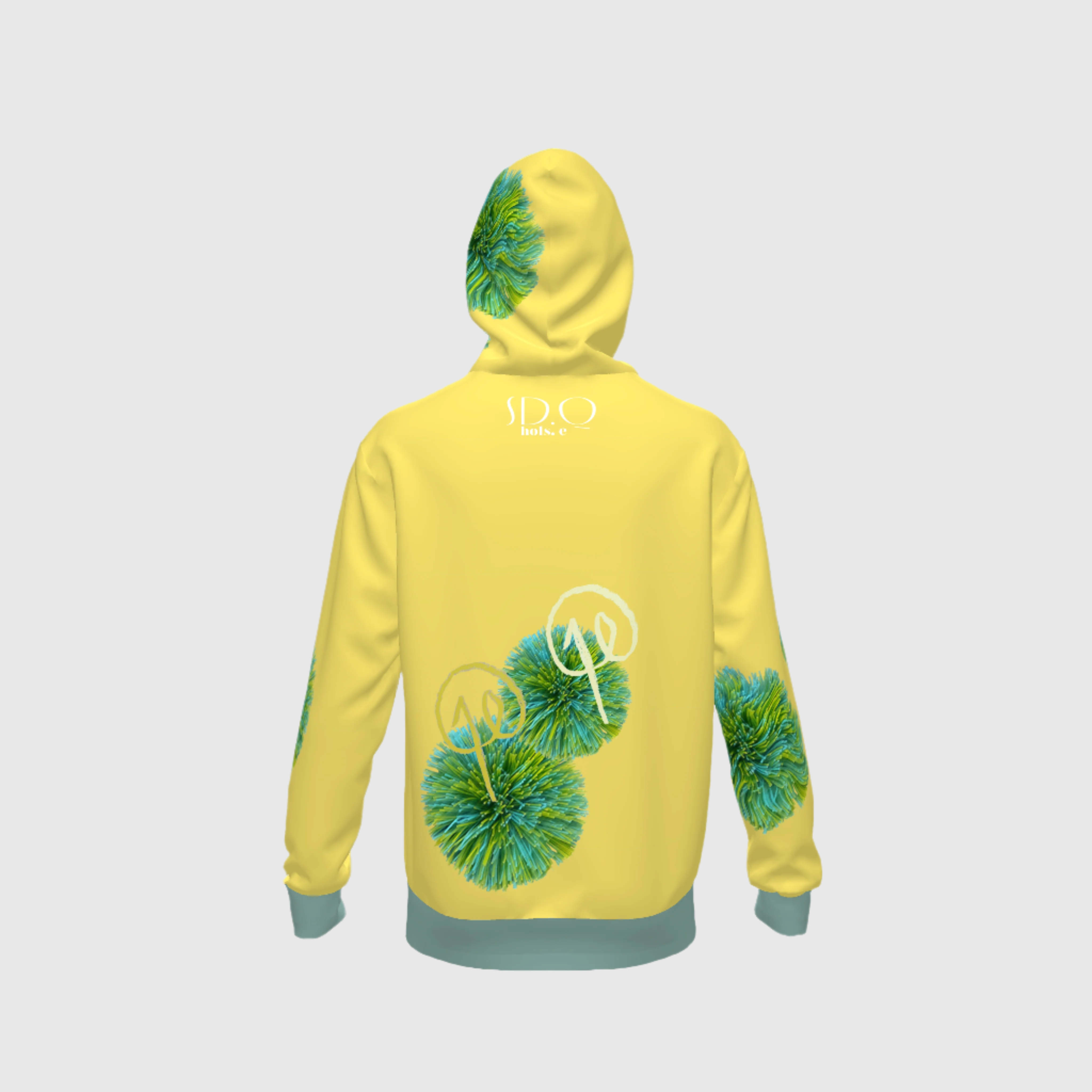 Green Koosh Hoodie
