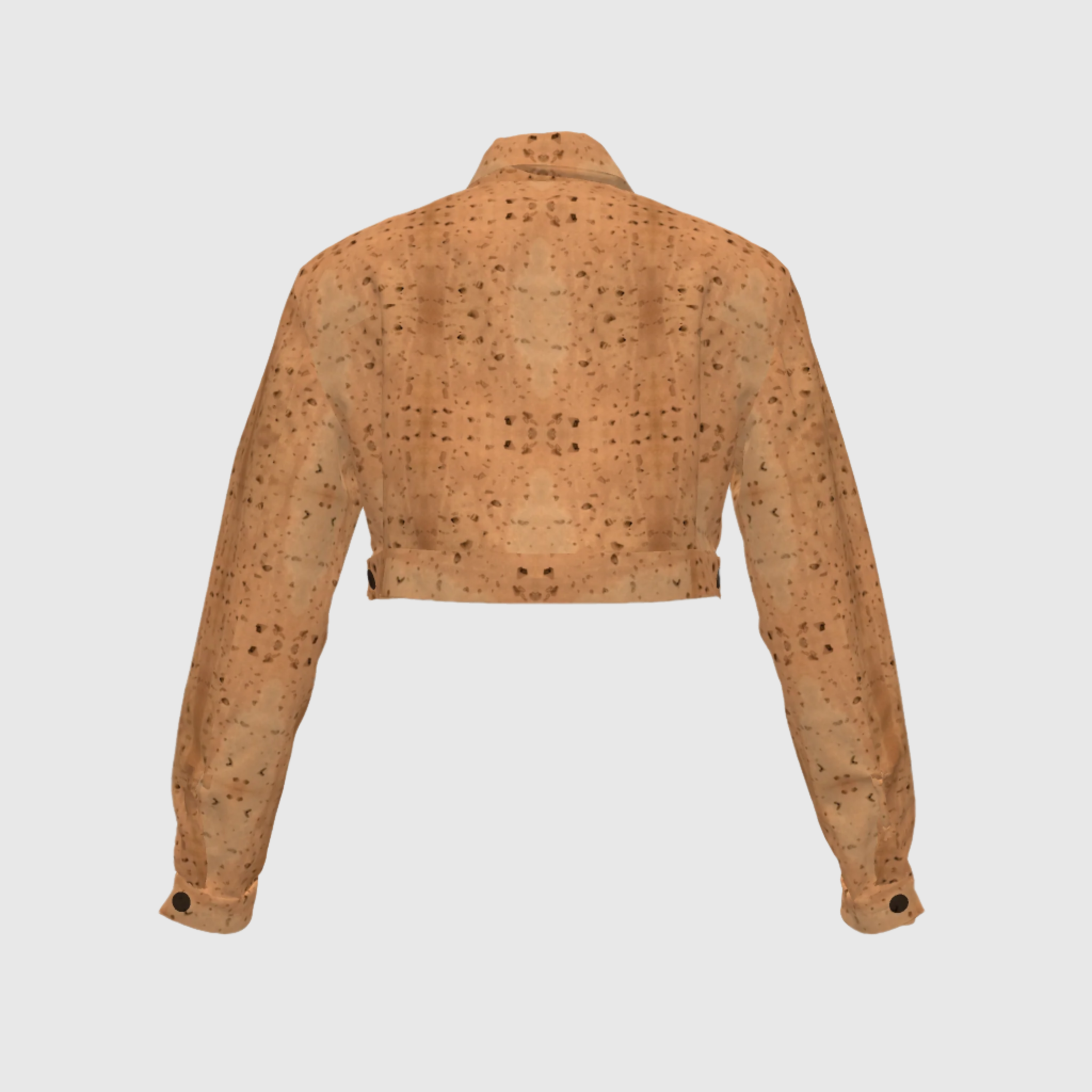 Copper Cropped Jacket