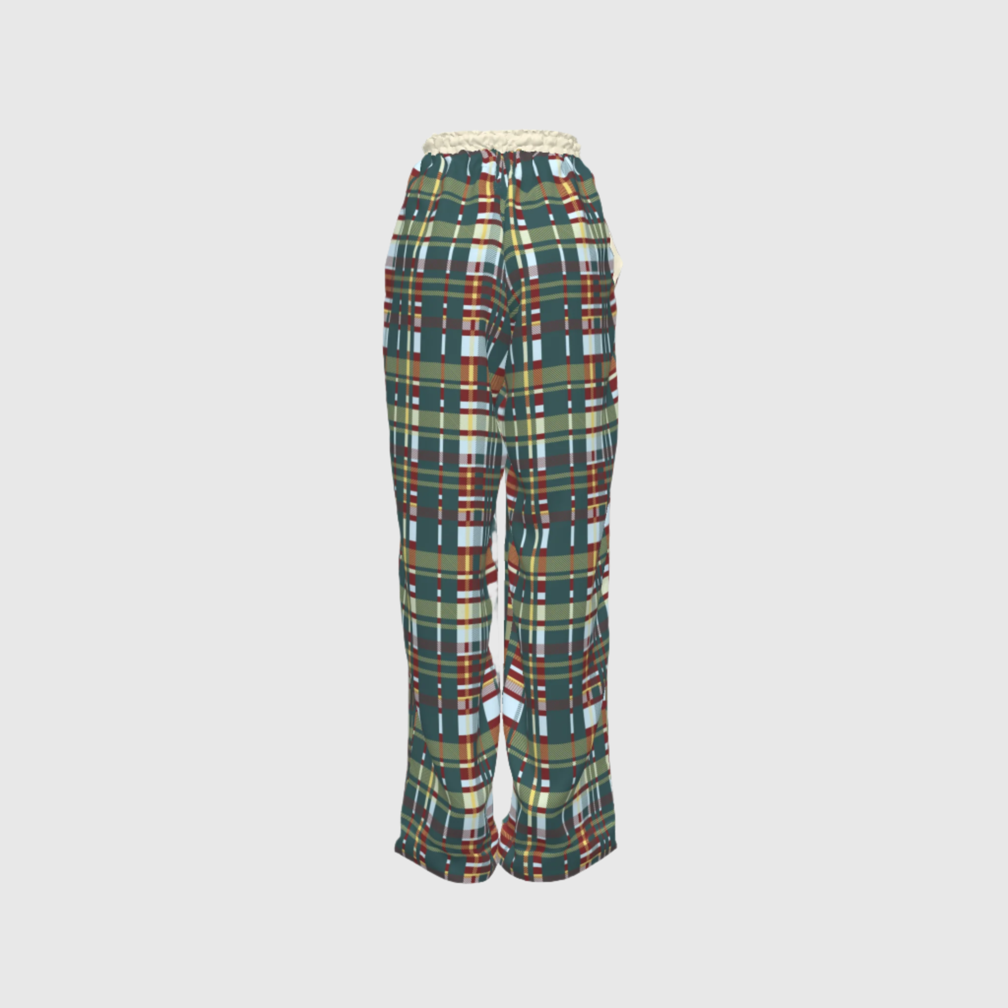 Plaid Mixed Women's PJ Pant