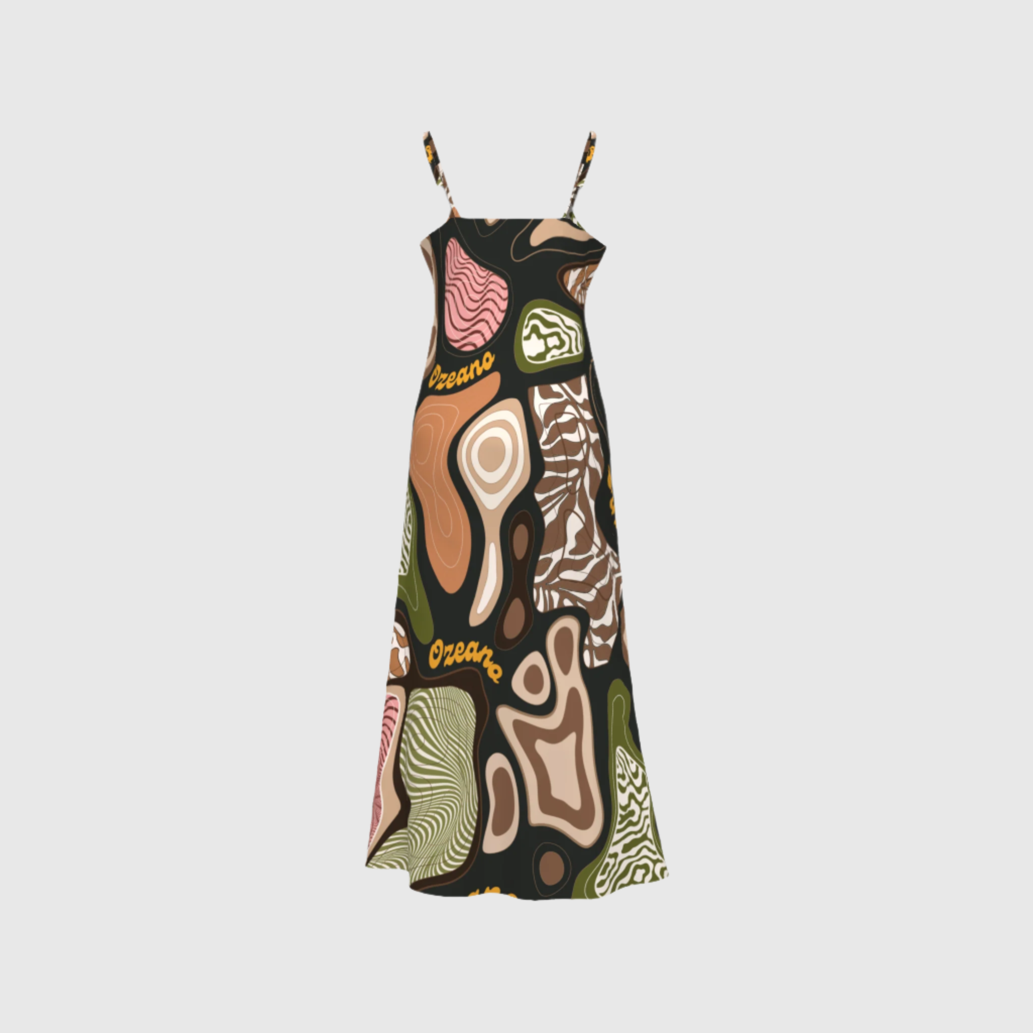 Olivia Slip Dress | Pajilla print