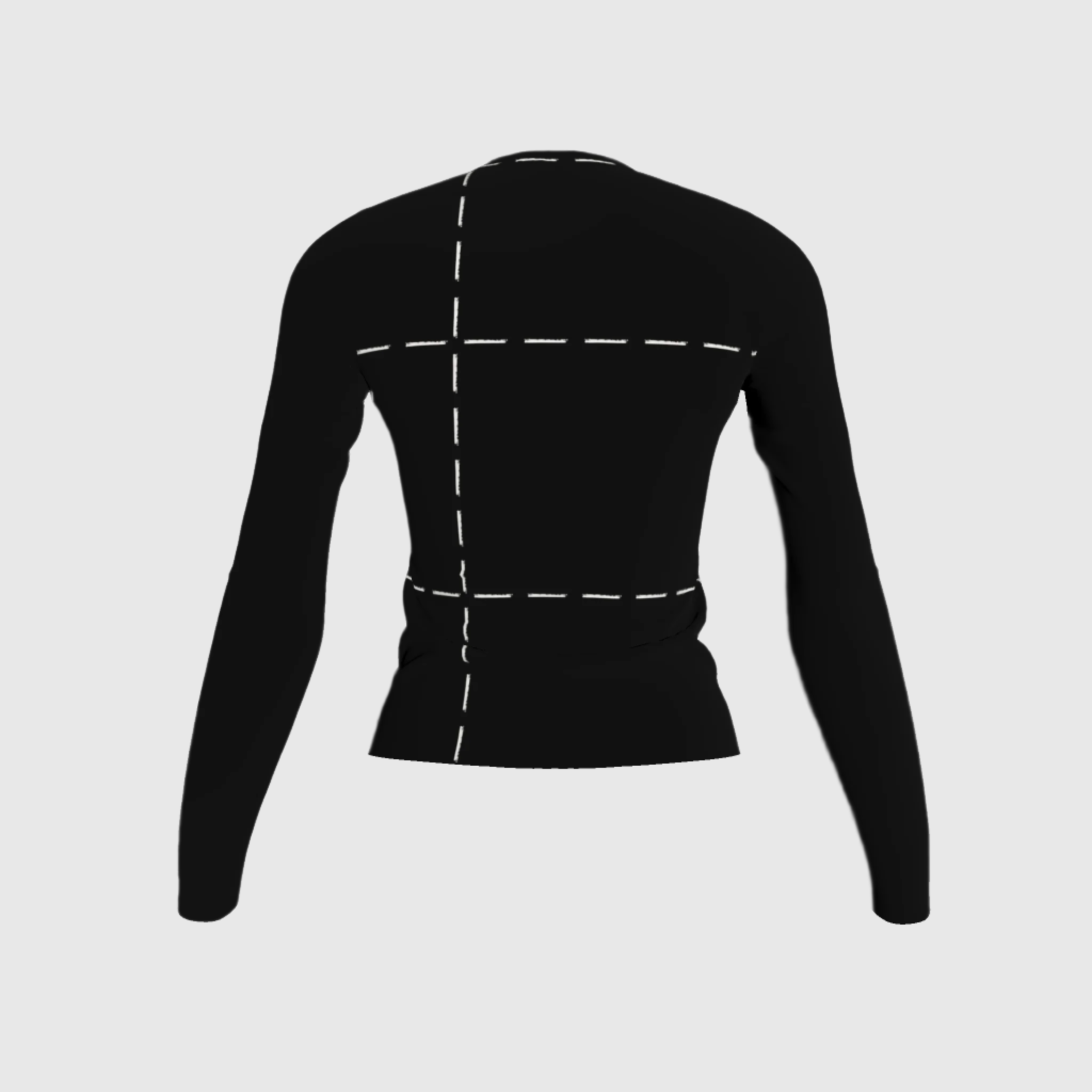 Lapaix Essentials Stitch Top in Black