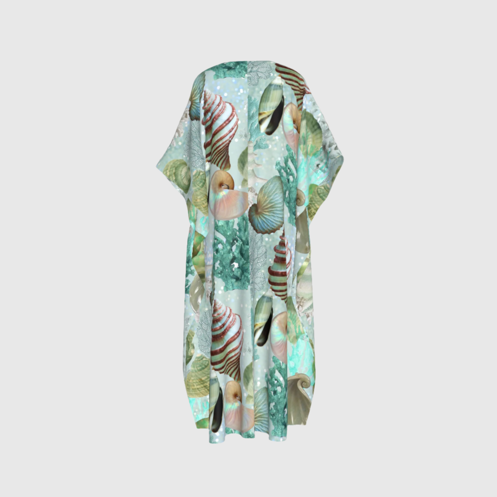 Aqua Corals Caftan