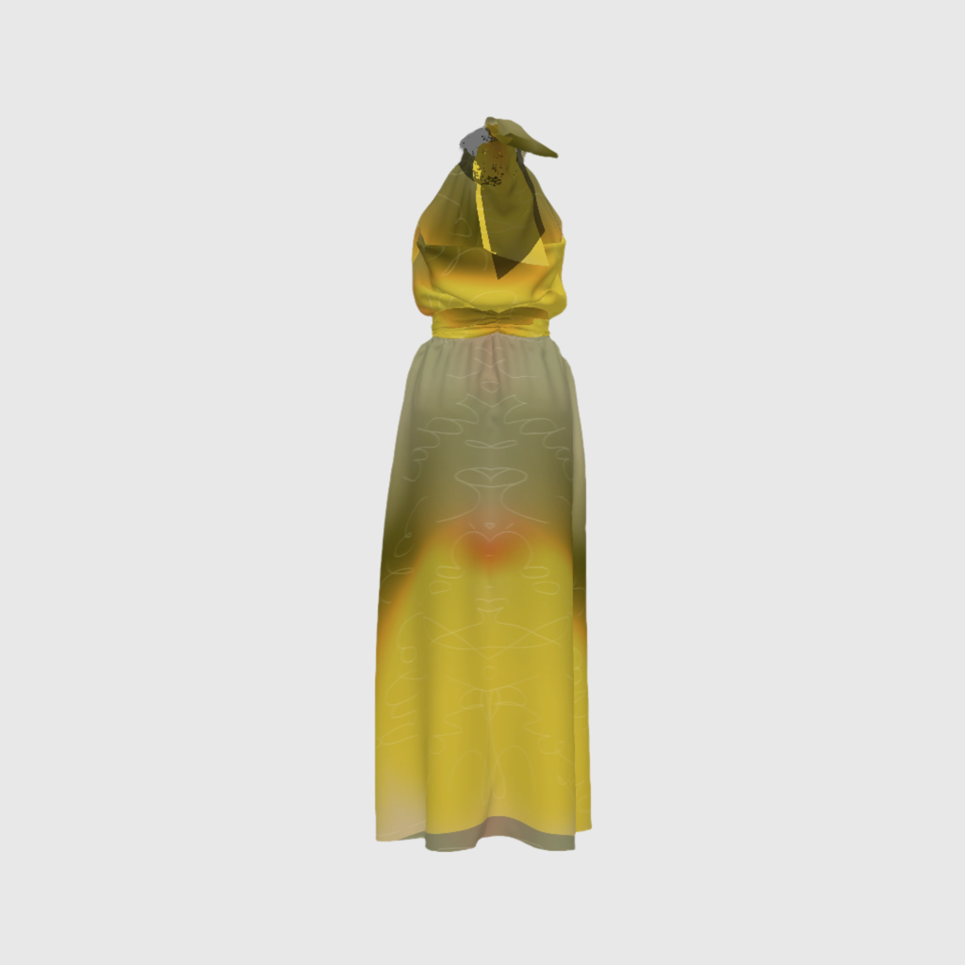 Amanecer - Halter Dress