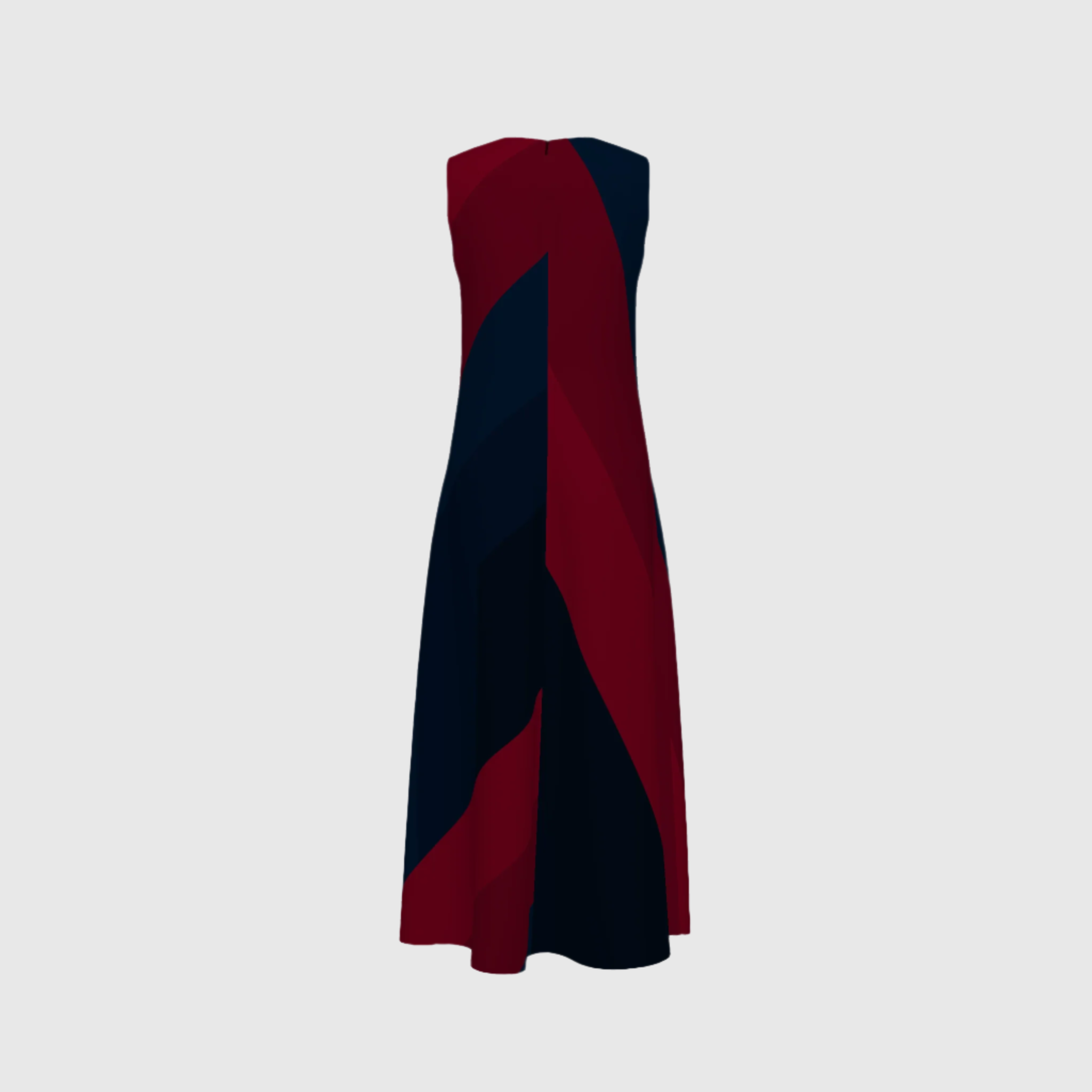 V-Neck A-Line Dress