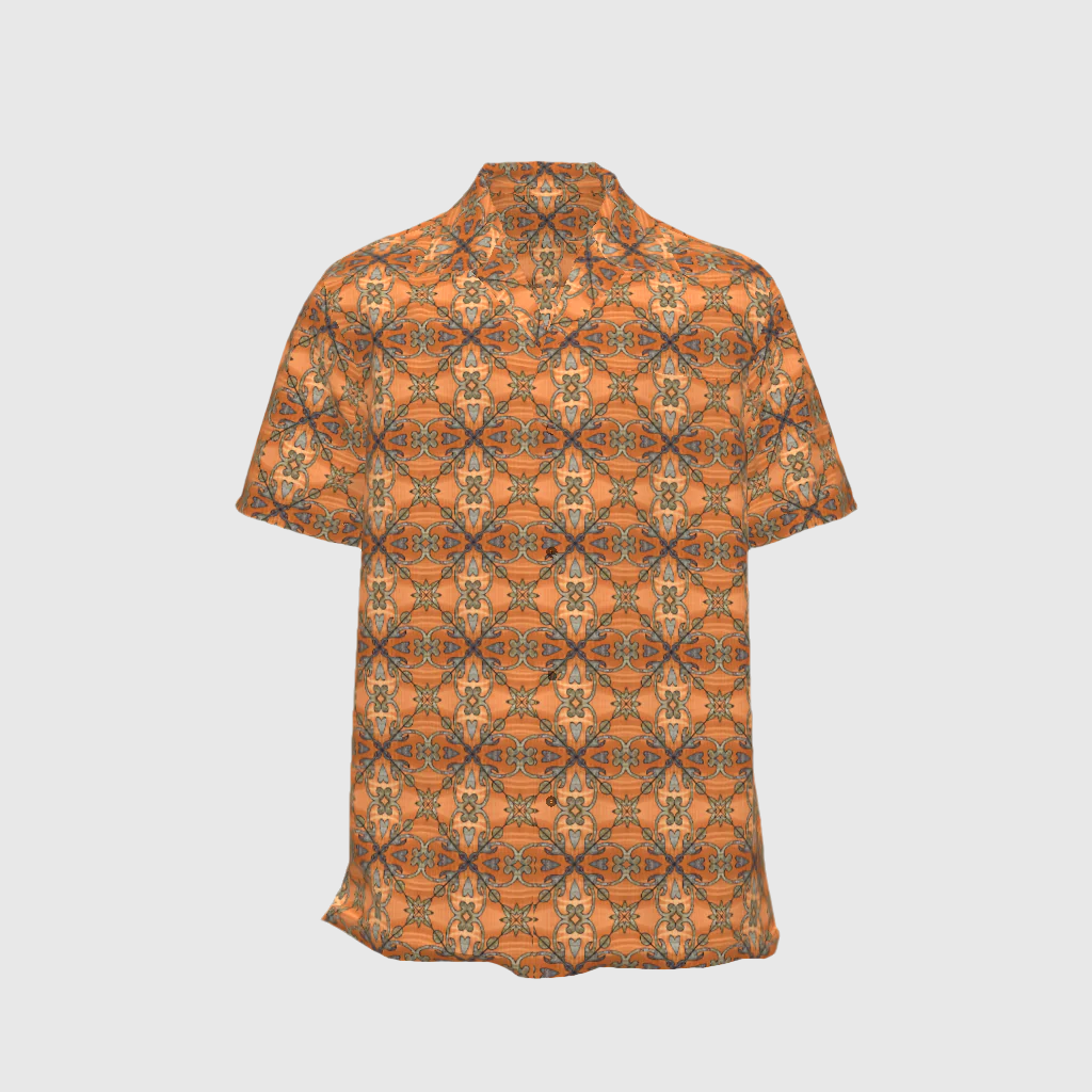 Short-sleeved Shirt Colonial In Colón Print...
