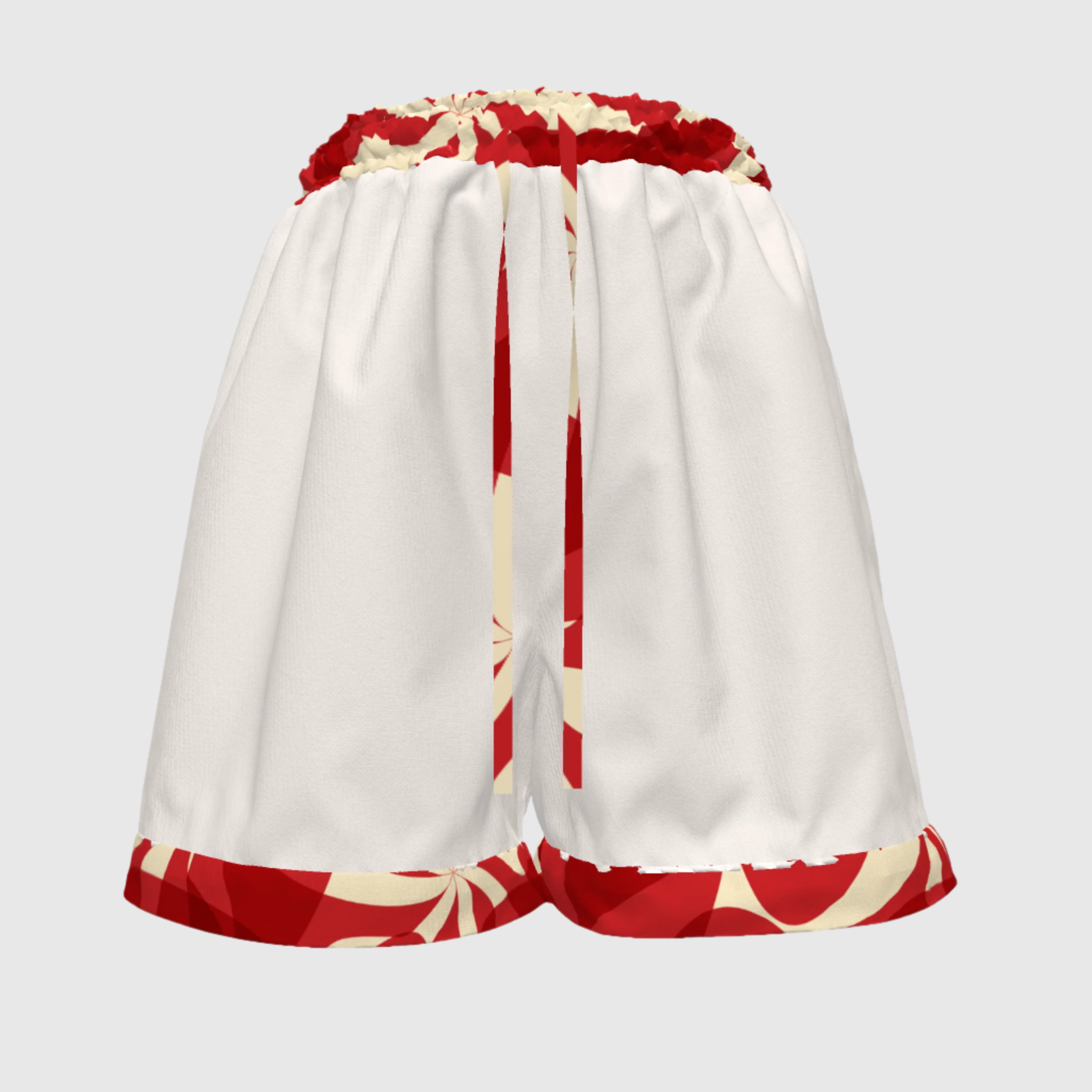 Flor de Pascua - Drawstring Shorts
