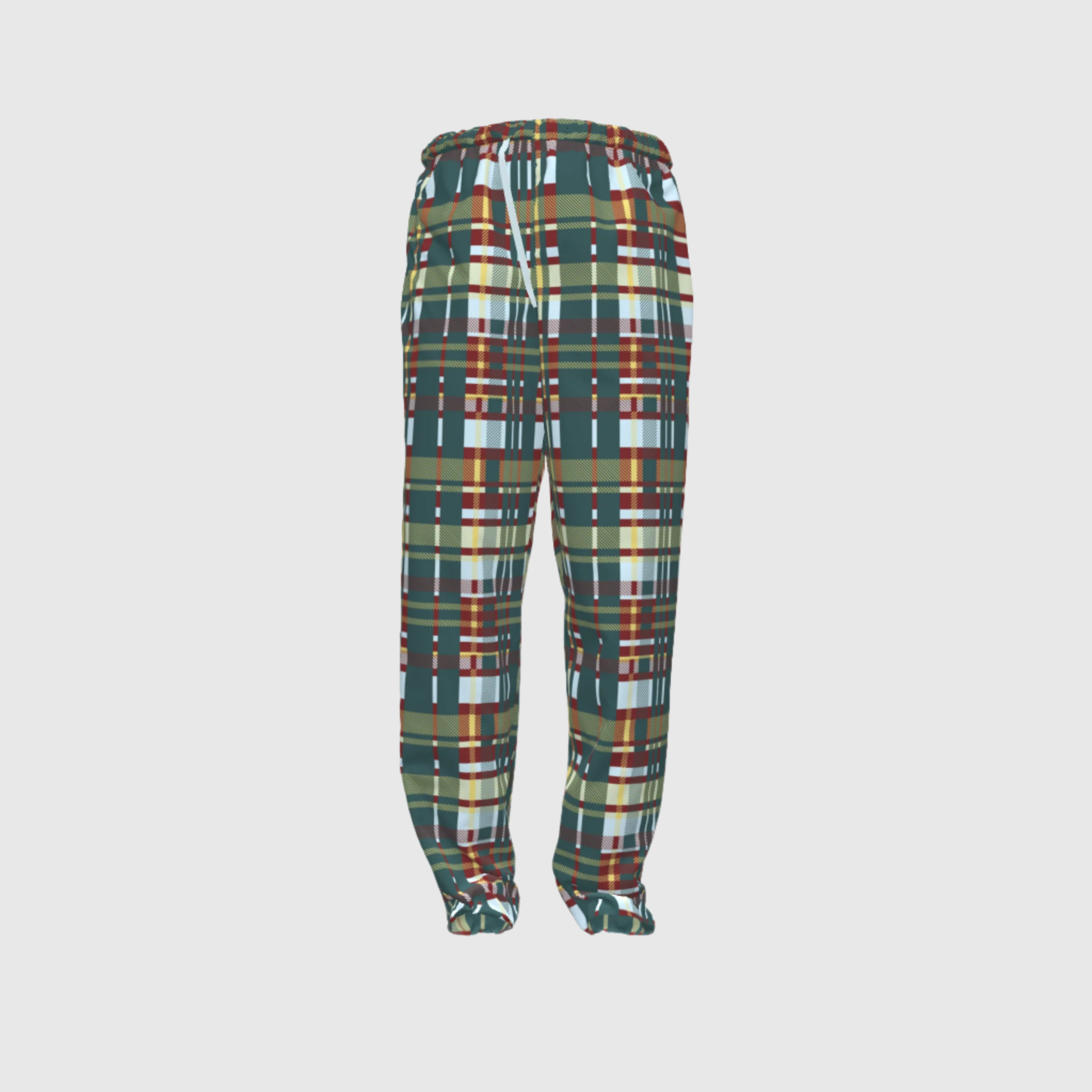 Plaid Mixed Men's PJ Pant