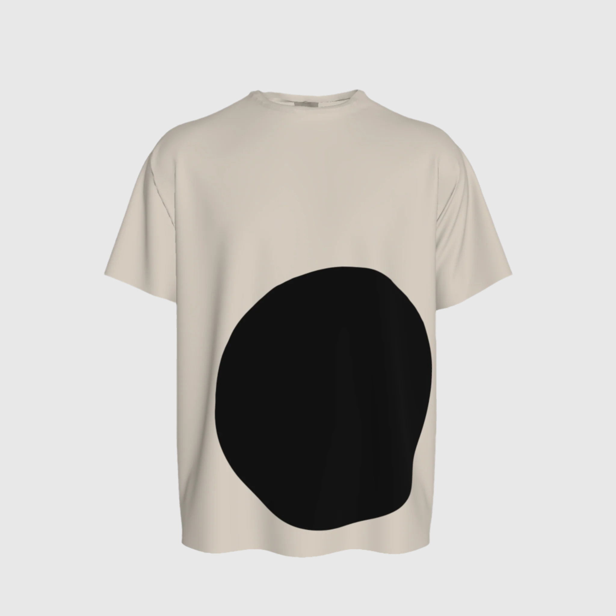 Relaxed Crew Neck Tee