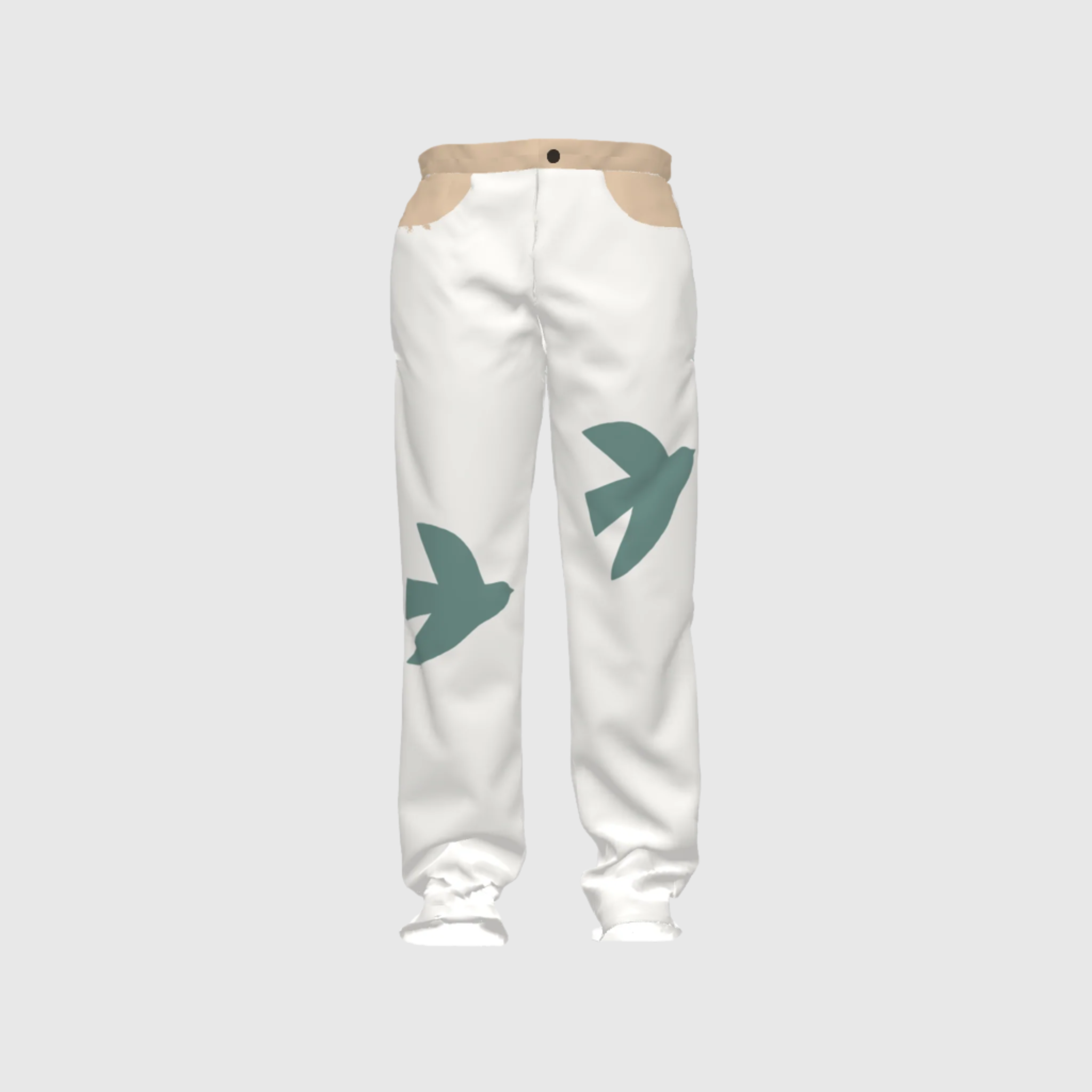 Pajaritos Volando - Relaxed Trousers