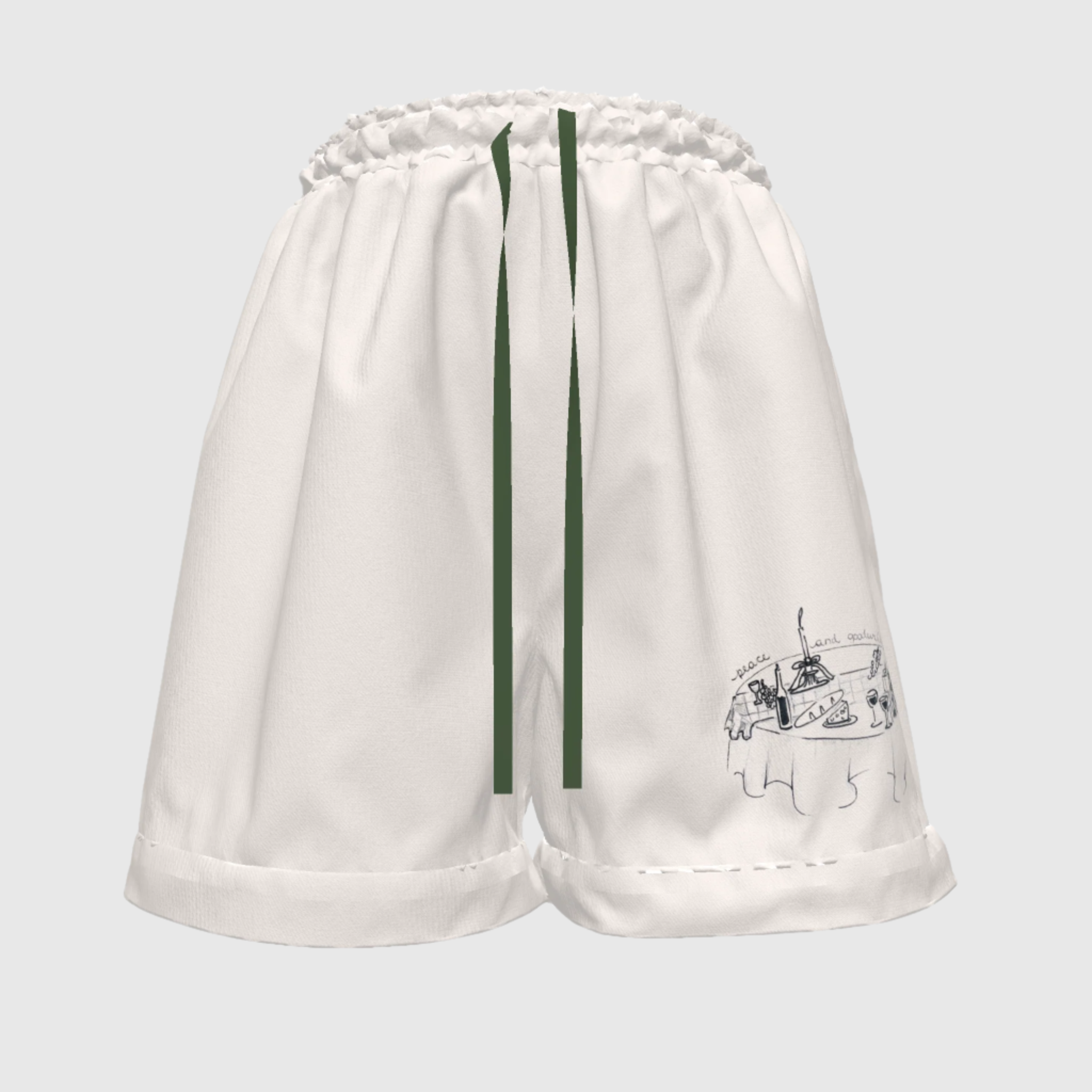 Paz - Drawstring Shorts
