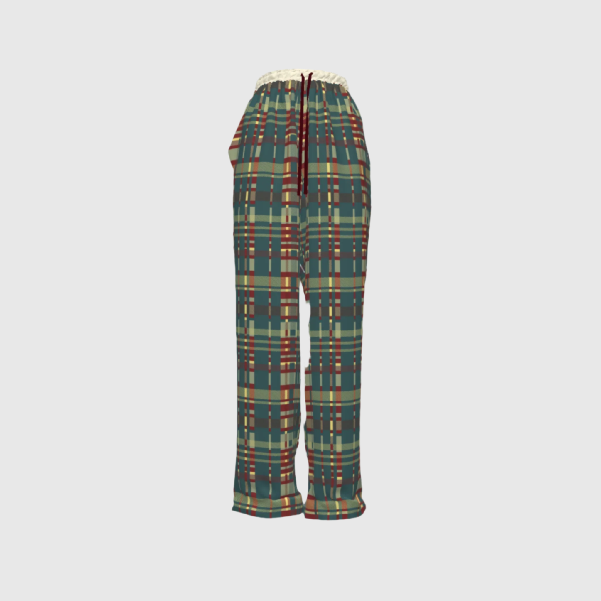 Plaid Mixed Women's PJ Pant