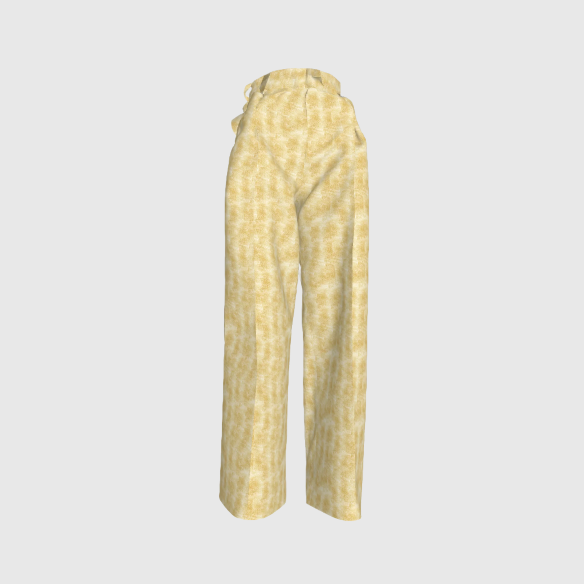 Abrazos Que Valen Oro Golden Woman's Wide Leg Pants