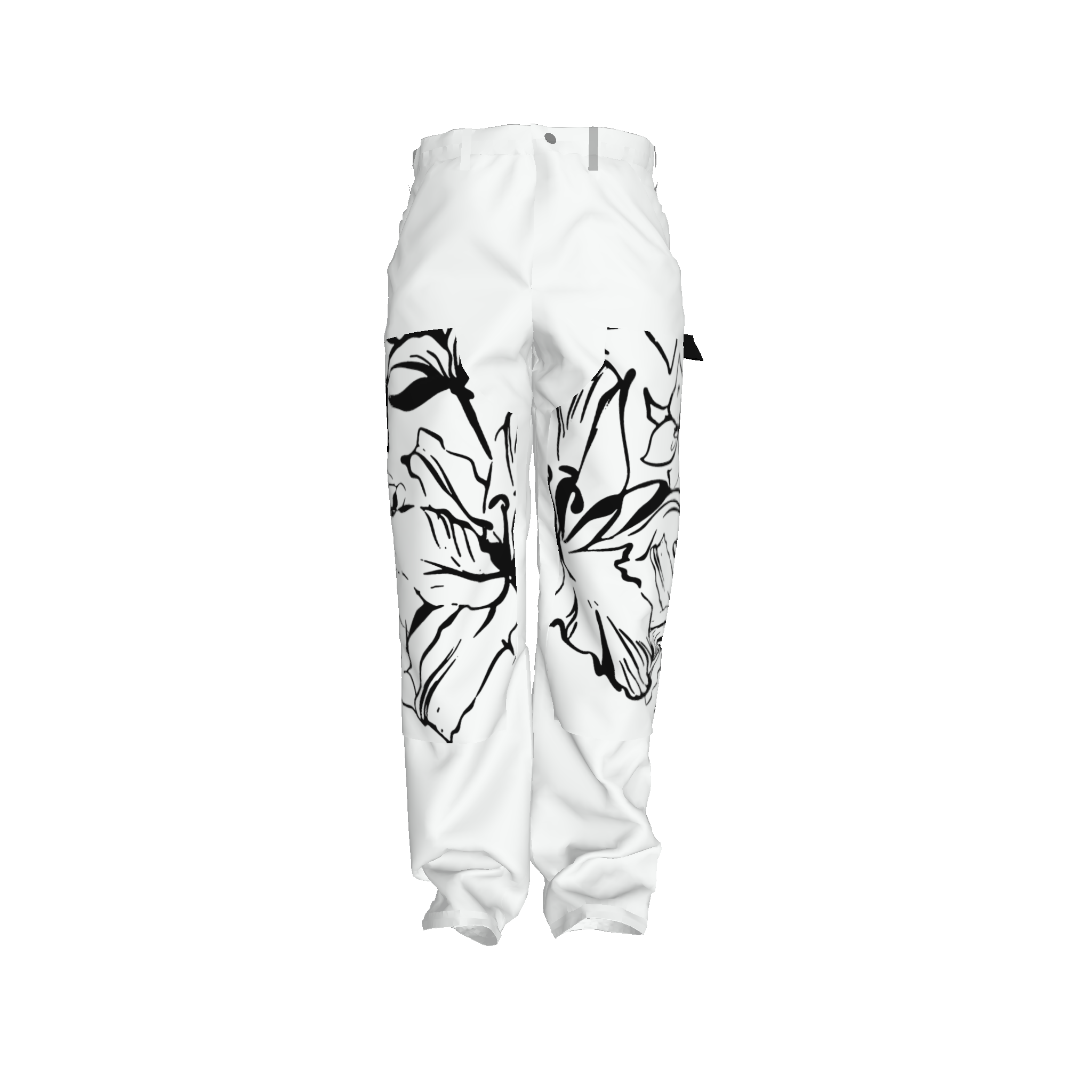 'Bayahibe Rose' Utility Double Knee Pant