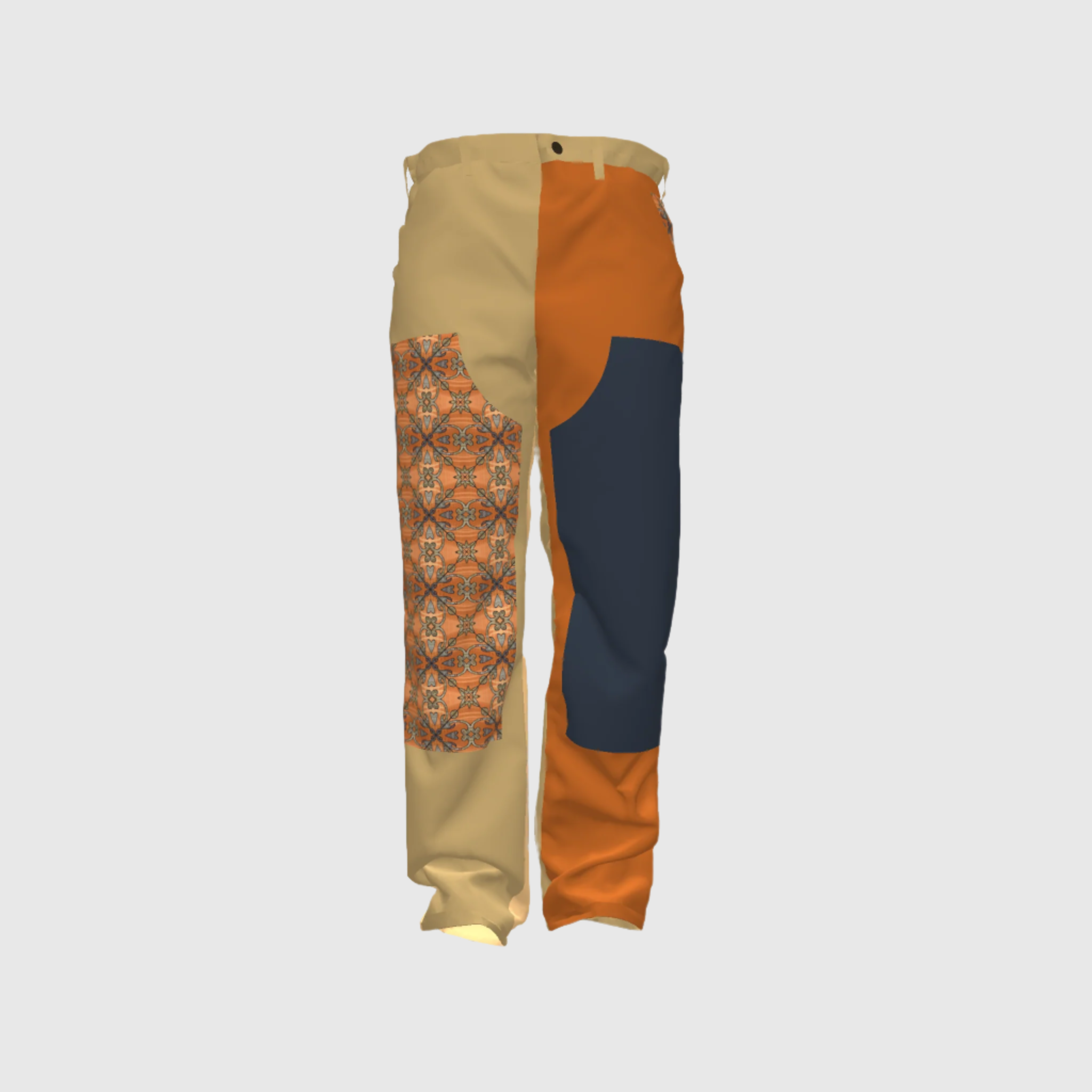 Boxy Jeans Colonial In Colón Print
