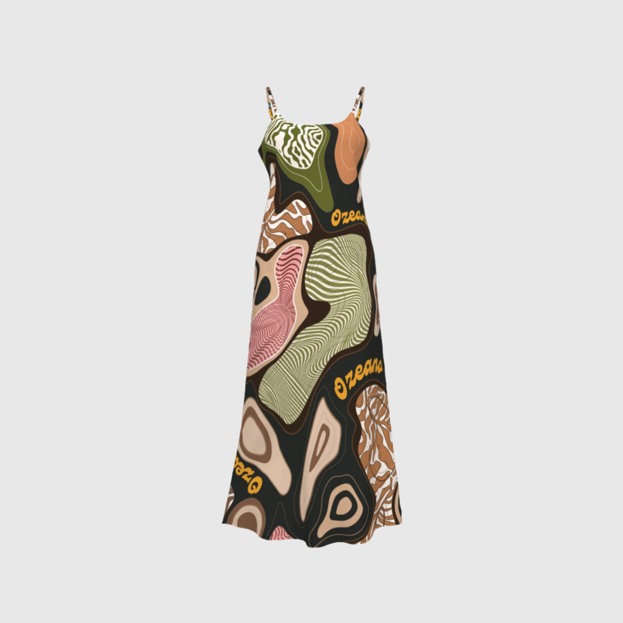 Olivia Slip Dress | Pajilla print