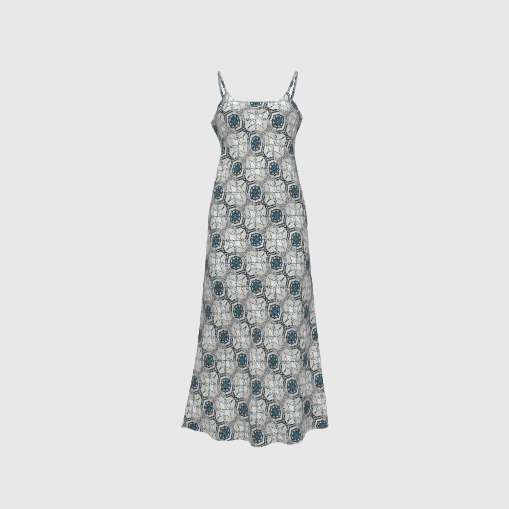 Slip Dress Colonial In Meriño Print