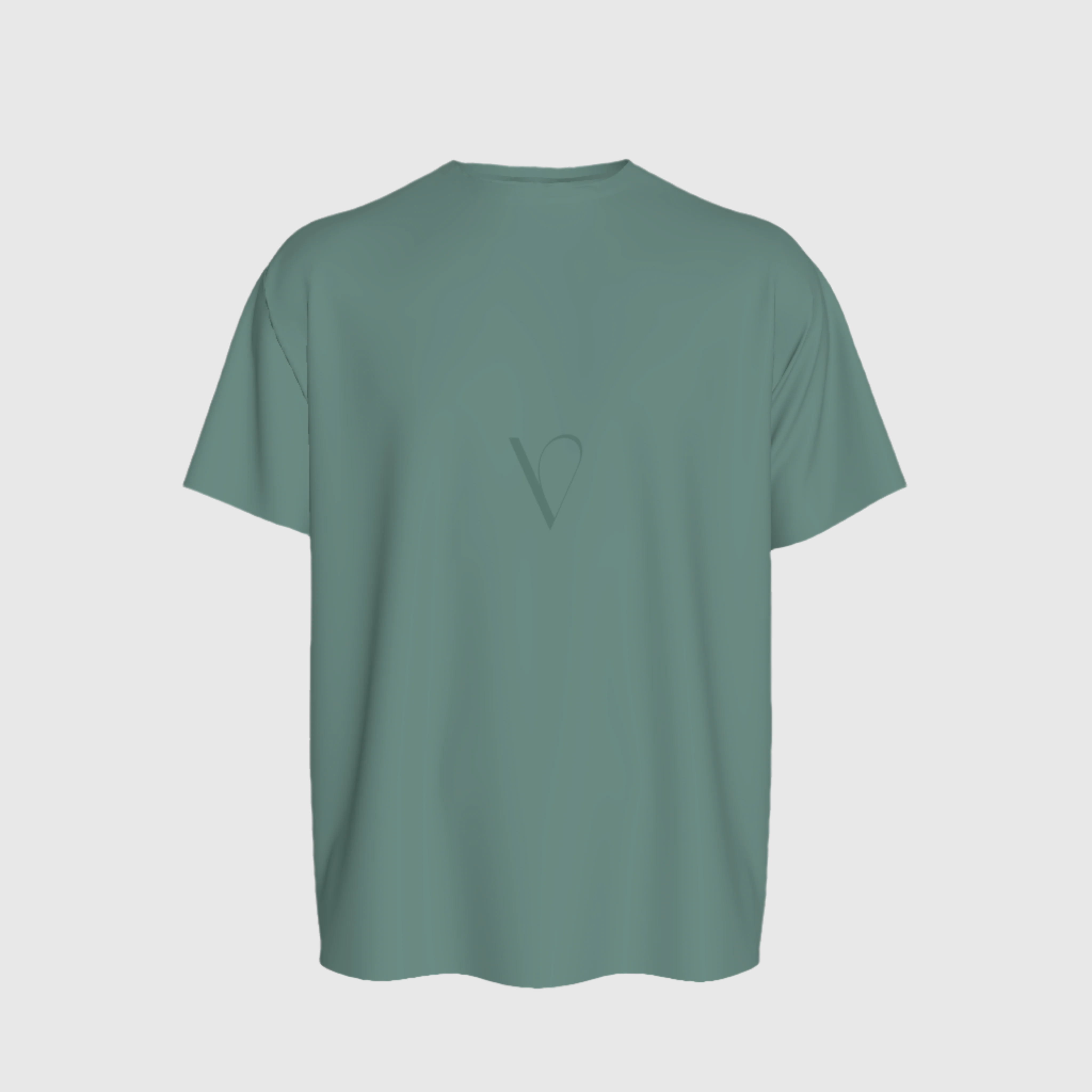 Sage “Cloud T-shirt” in French Terry (thick)