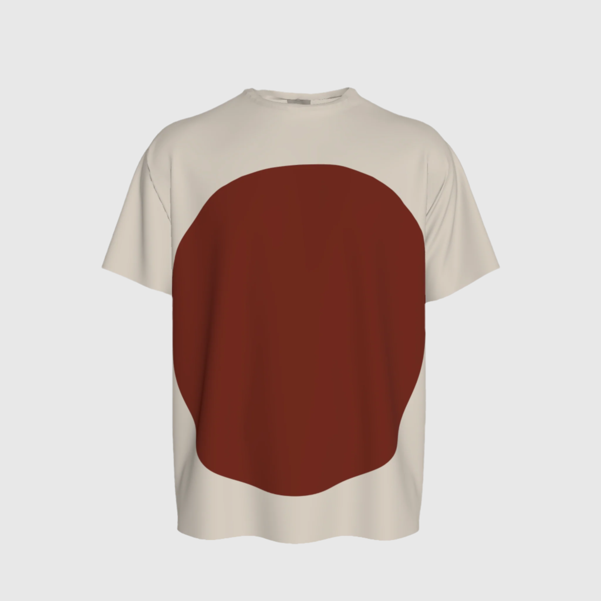 Relaxed Crew Neck Tee