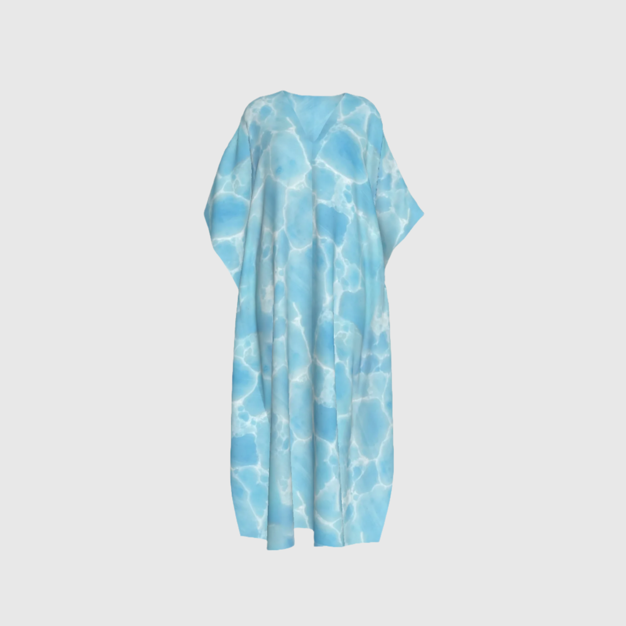 Light Larimar Wave Caftan