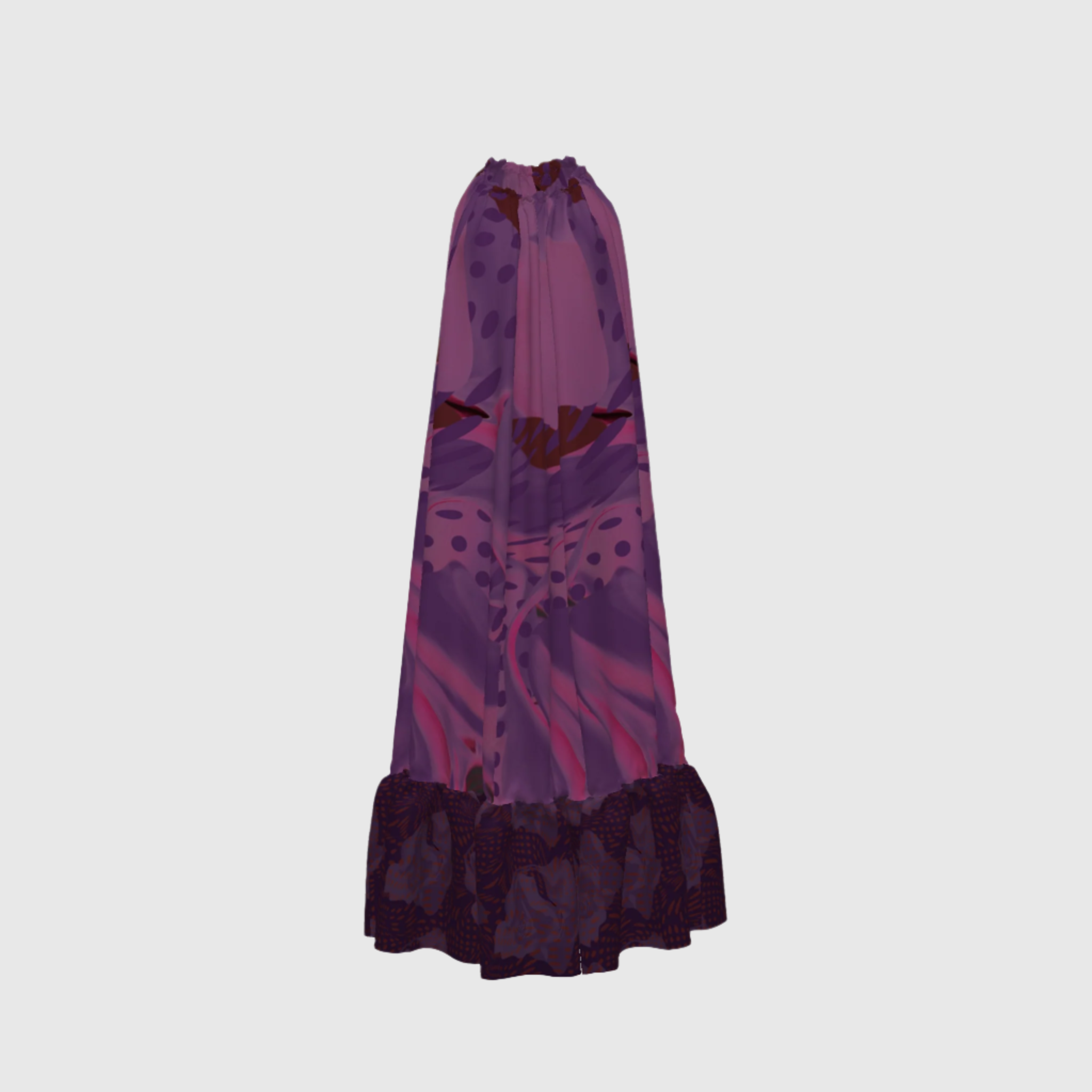 Purple Mirage Dress Maxi Dress