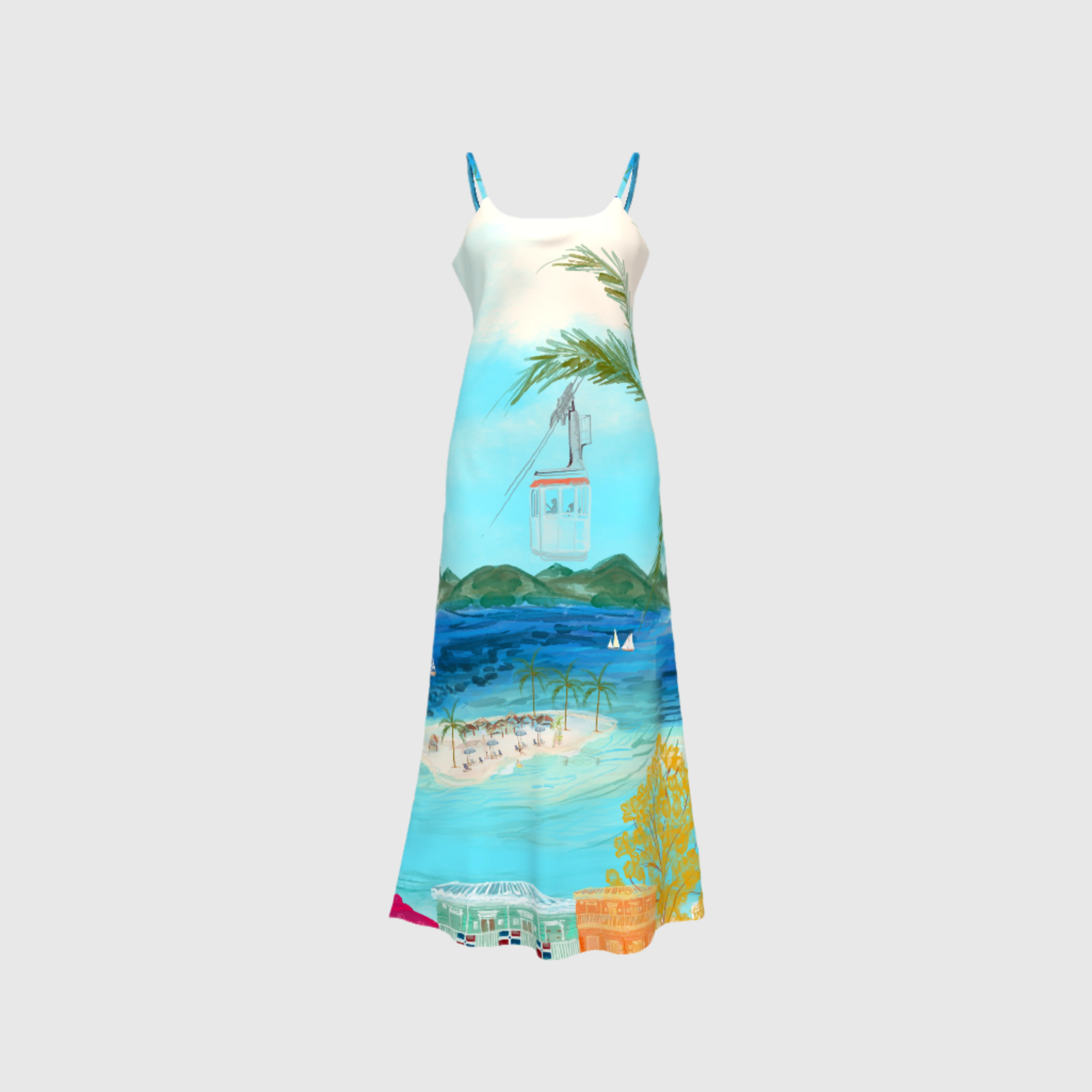 "Novia del Atlántico" - Slip Dress