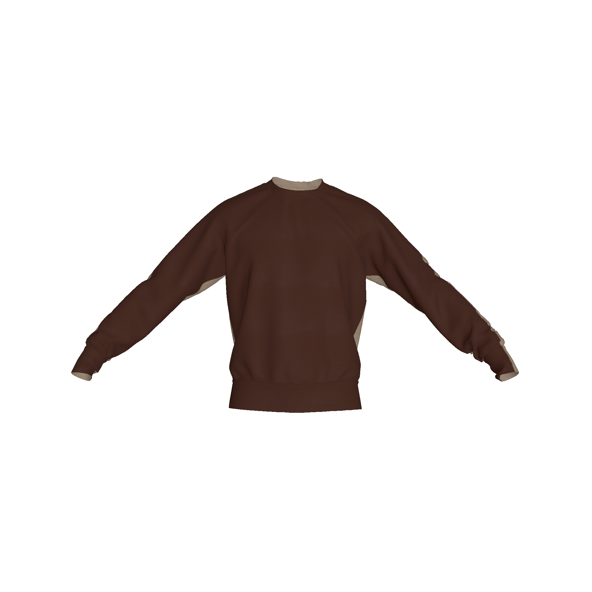 Zebra Cloud Sweater in French Terry (stretchy)