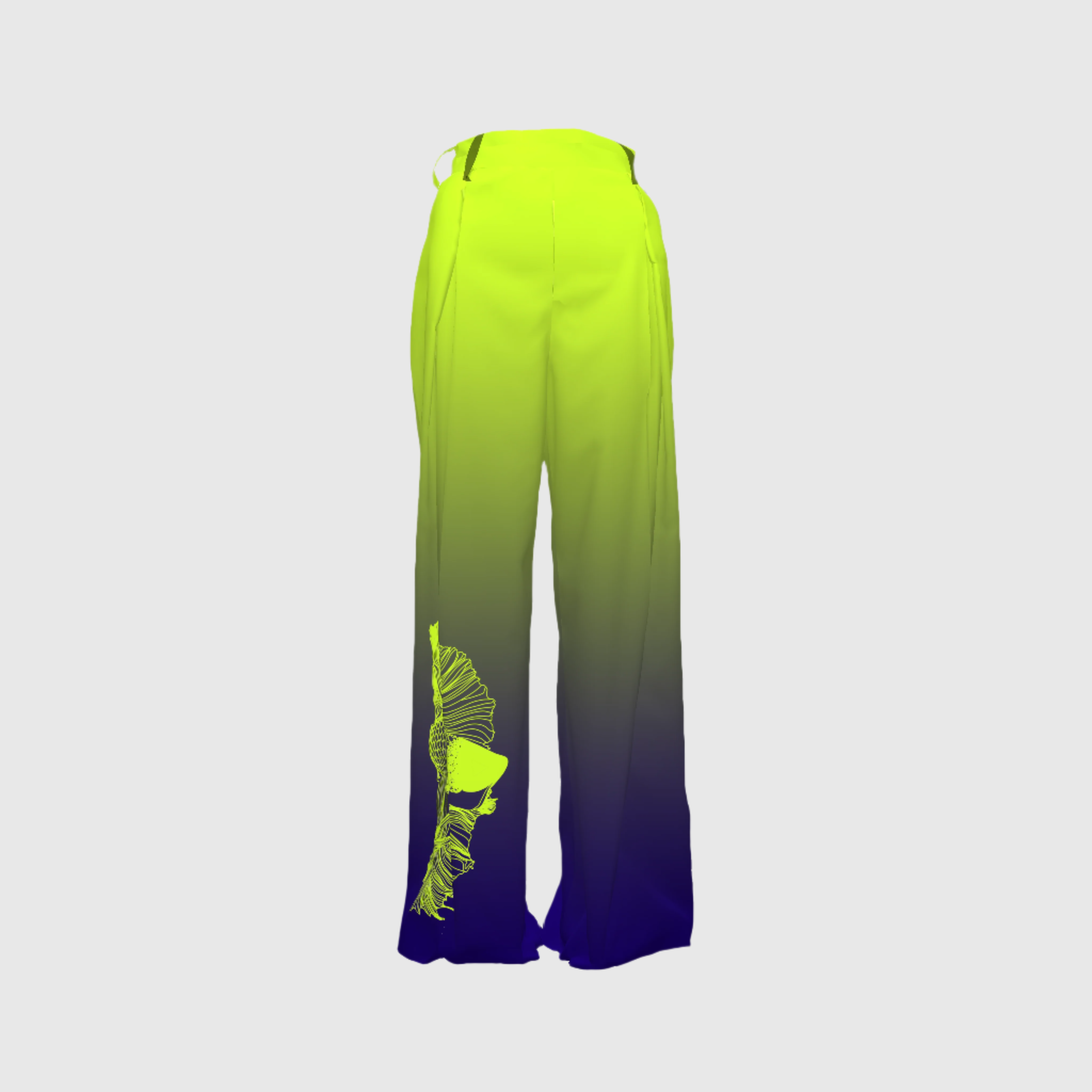 Straight Pants Betta In Nightfall Print