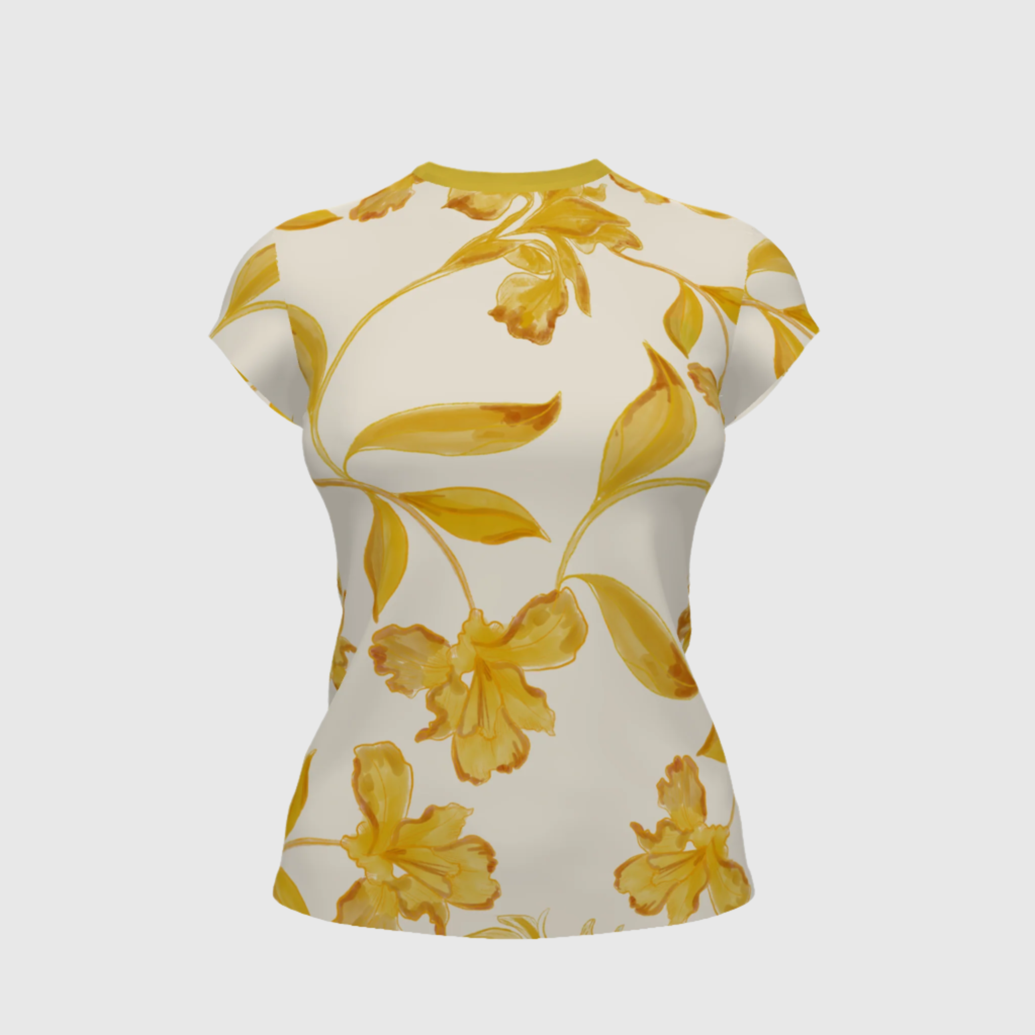 Ramo de Oro - Fitted Women's T-Shirt