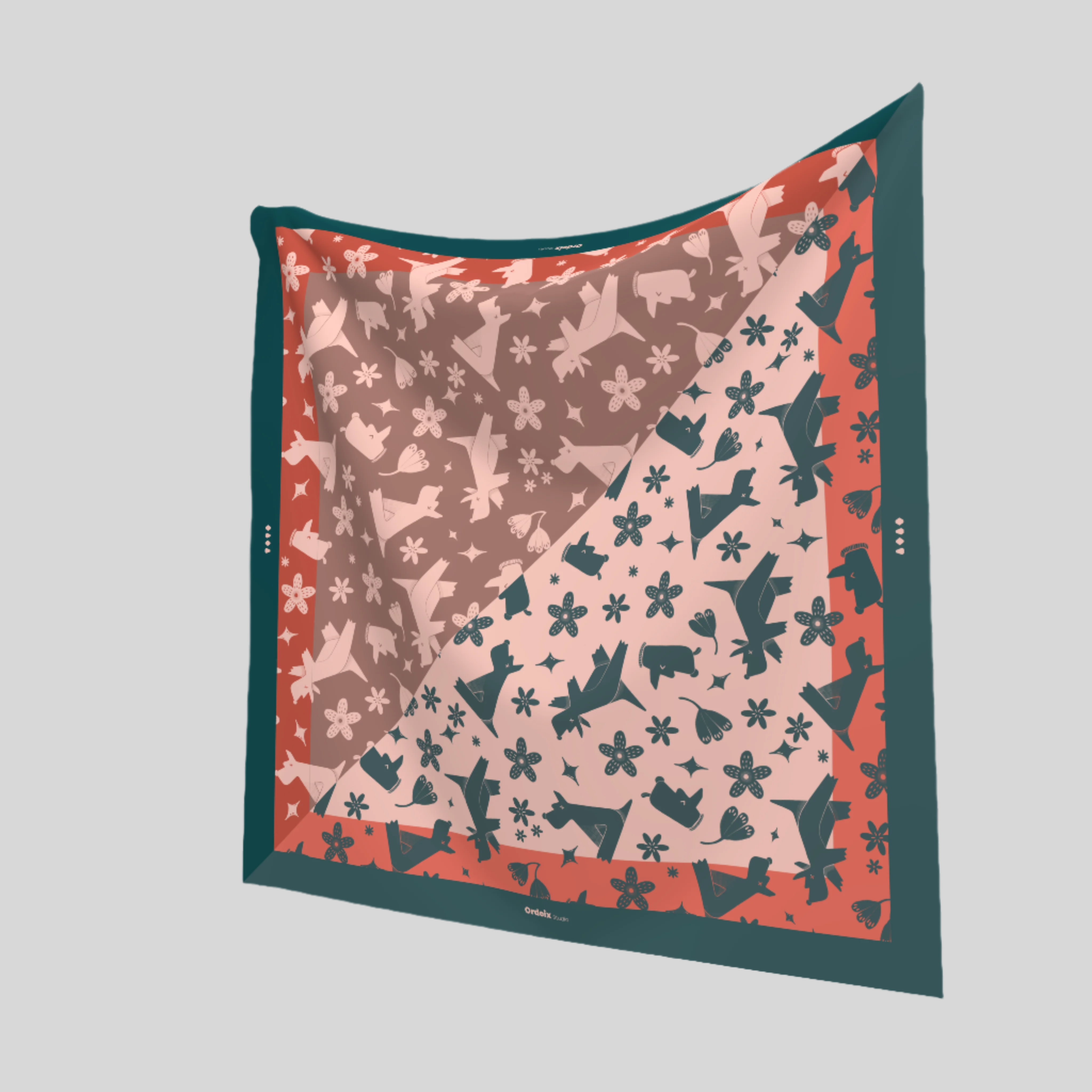 Camada Flower Scarf