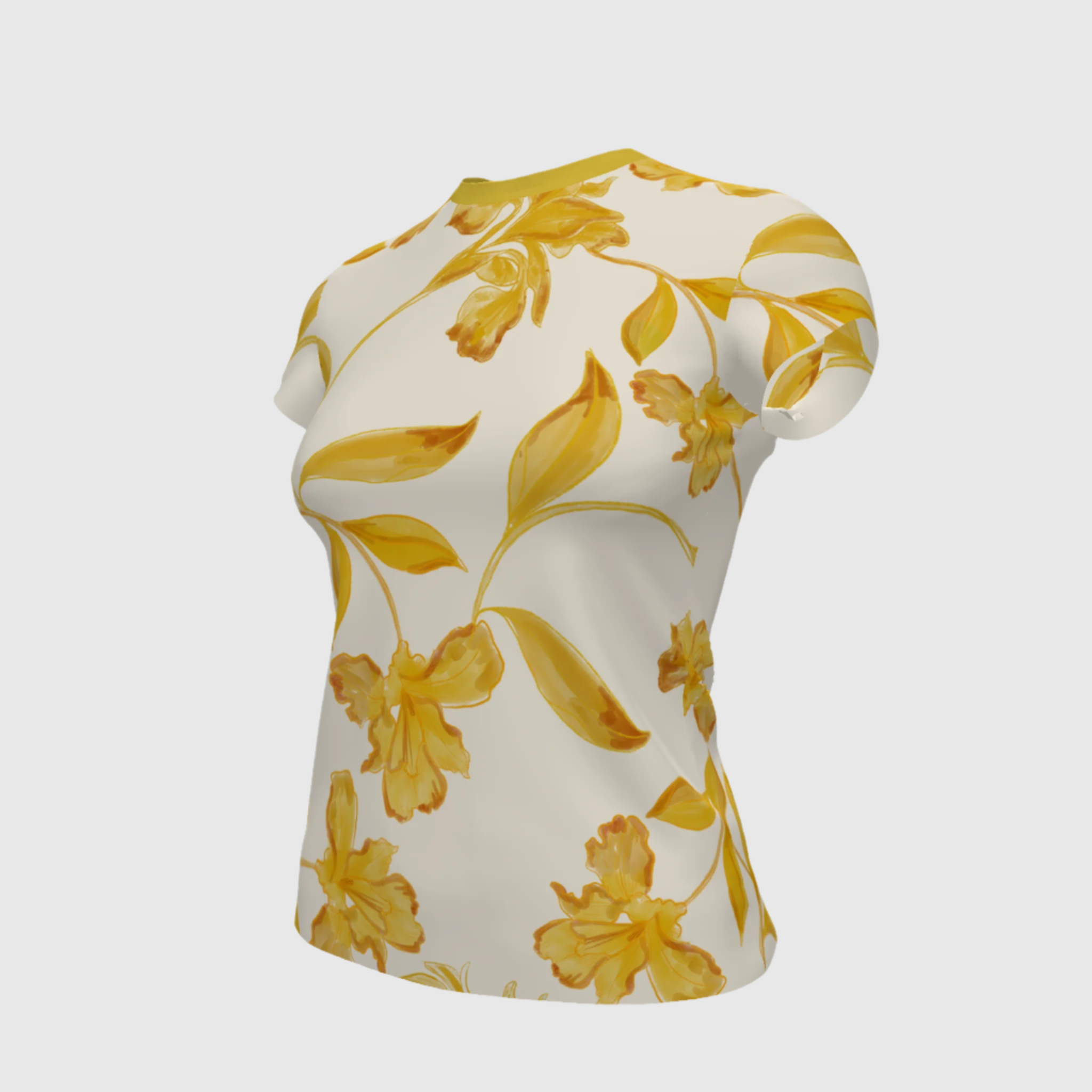 Ramo de Oro - Fitted Women's T-Shirt