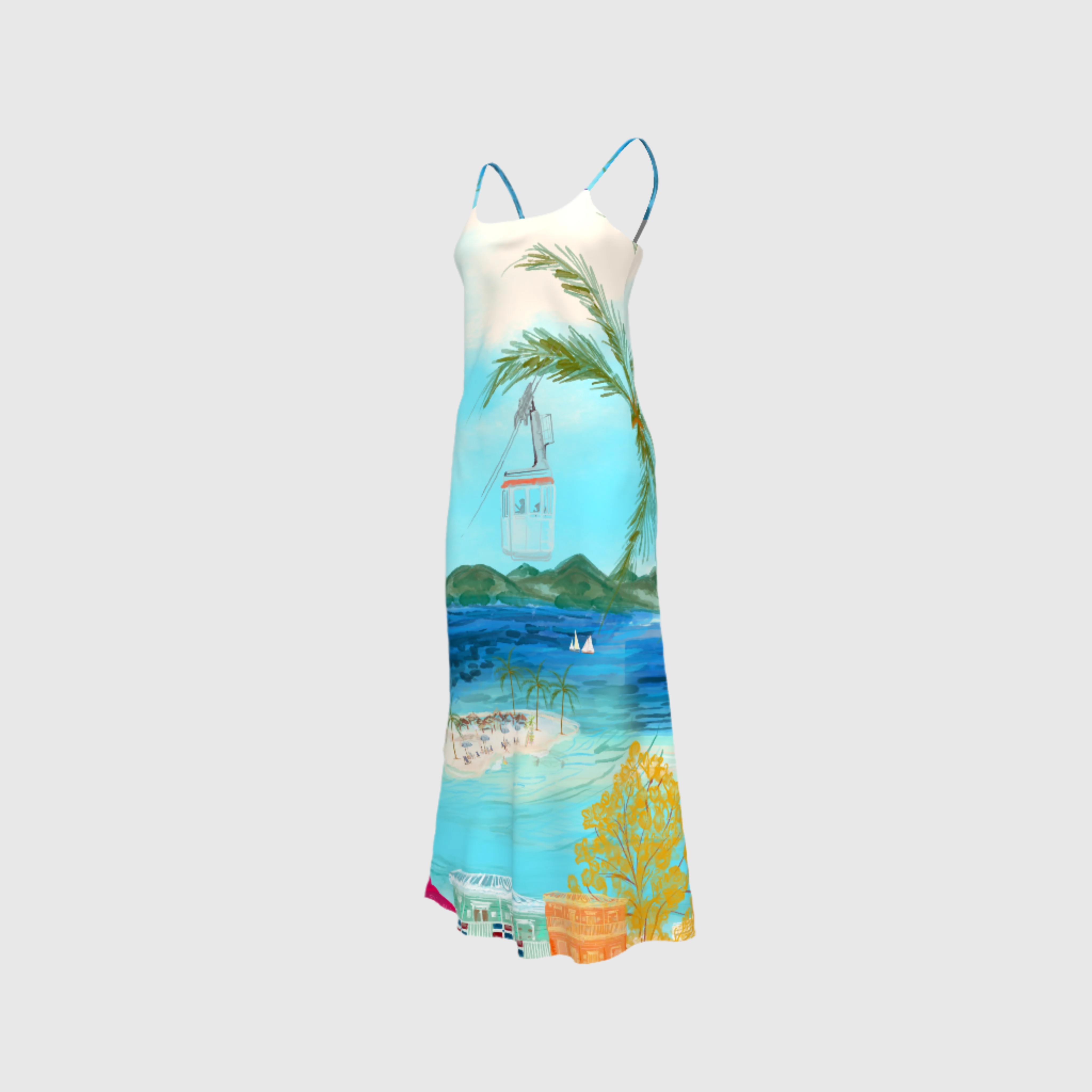 "Novia del Atlántico" - Slip Dress