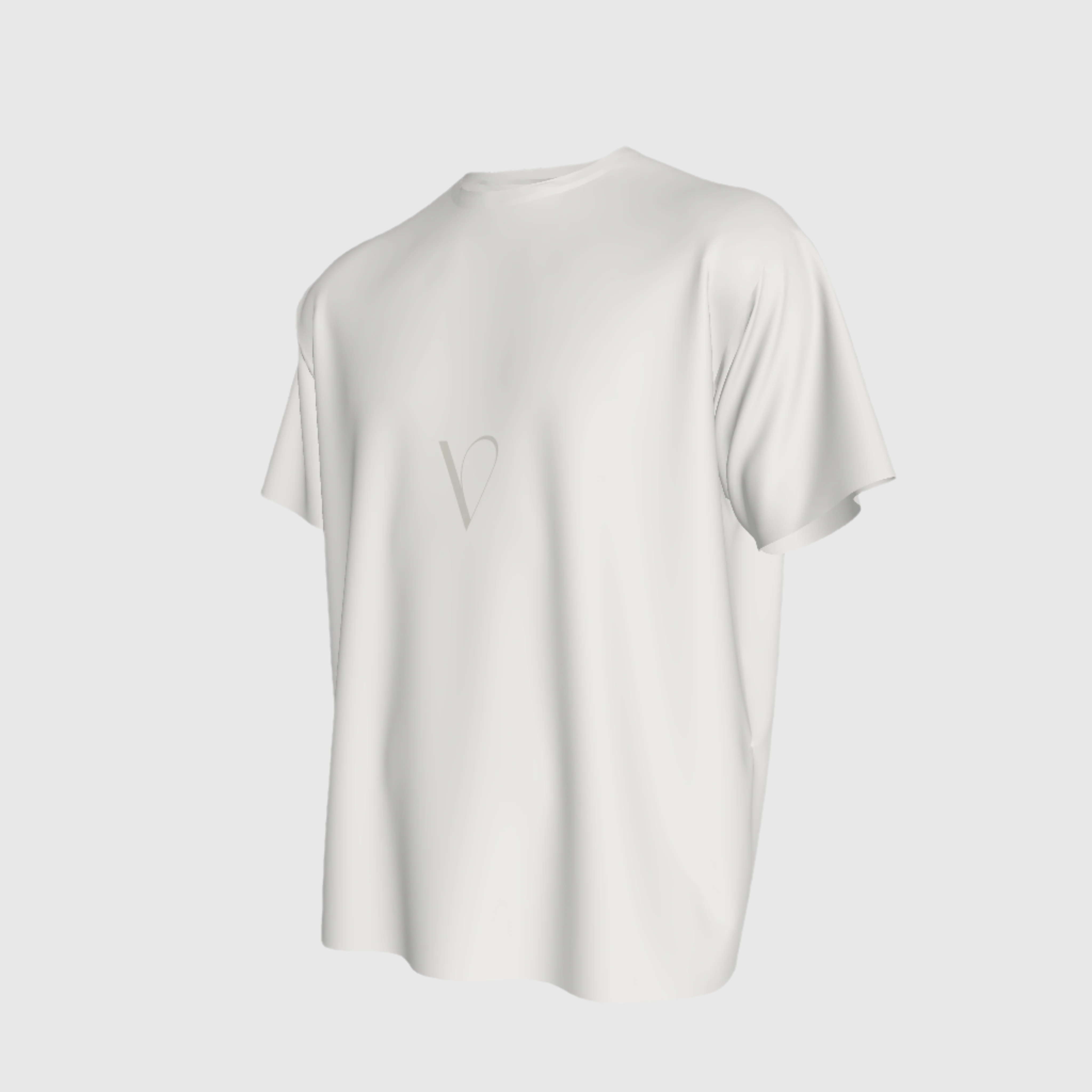 Off-White “Cloud T-shirt” in French Terry (thick)