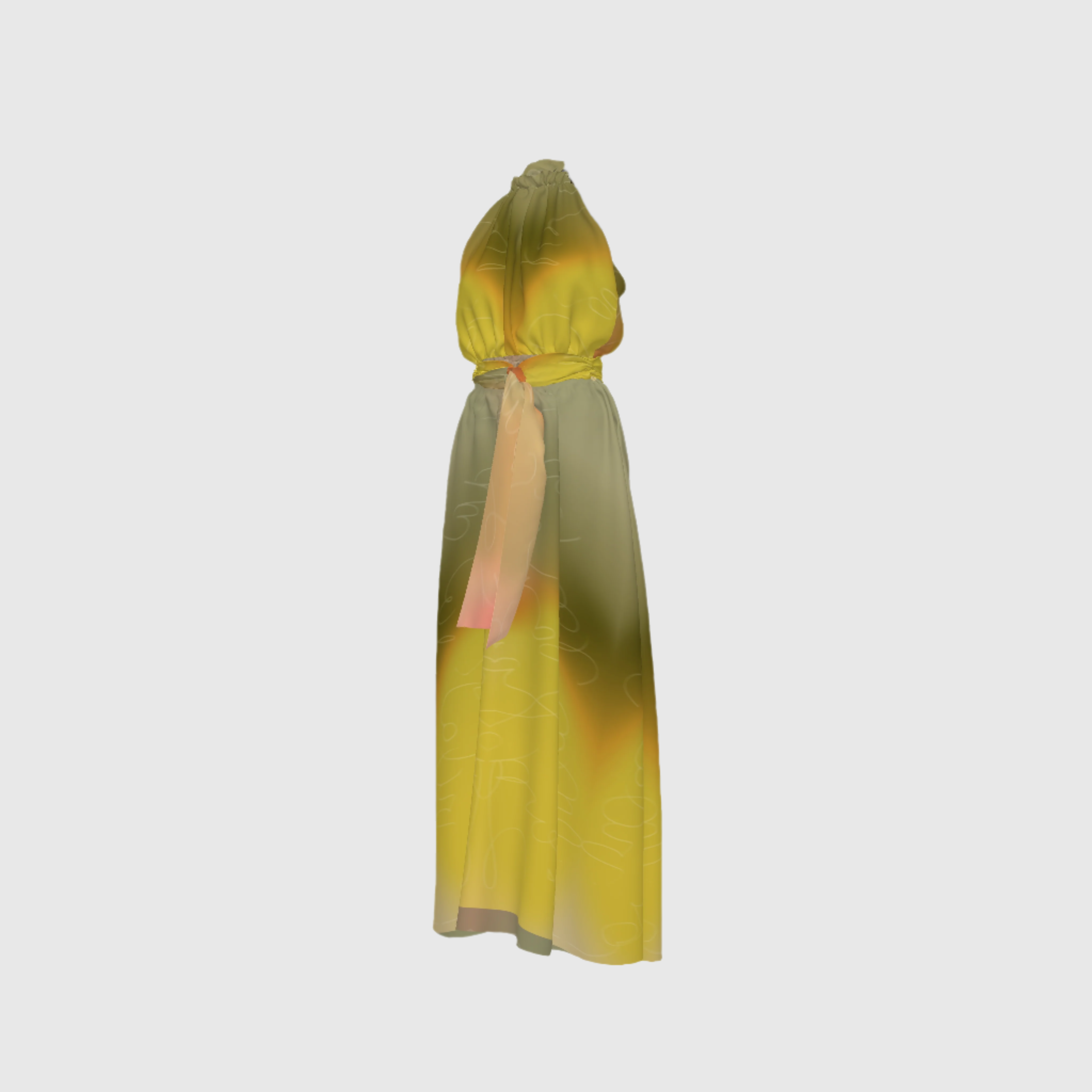 Amanecer - Halter Dress