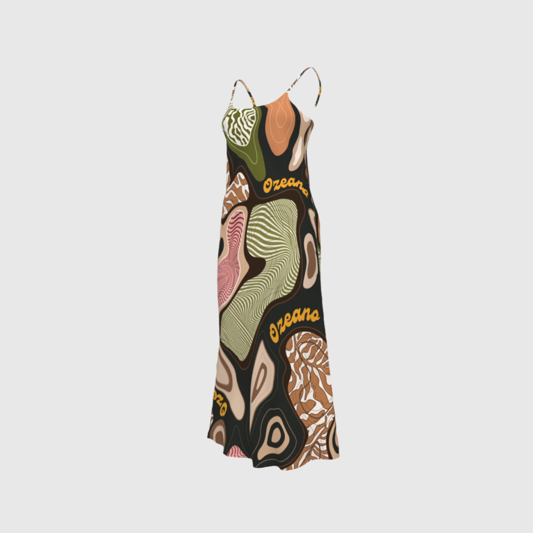 Olivia Slip Dress | Pajilla print