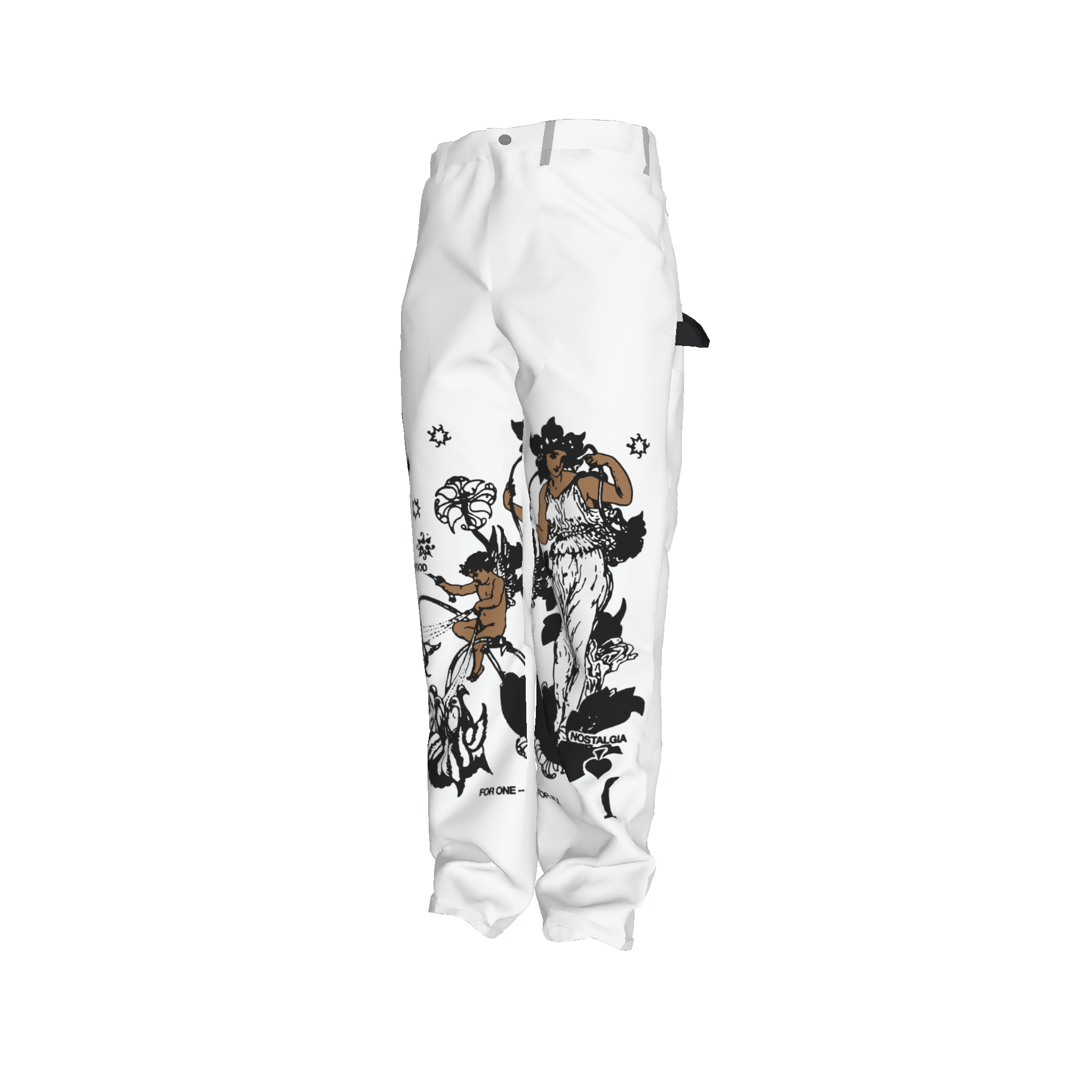 'Madonna & Child' Utility Double Knee Pant