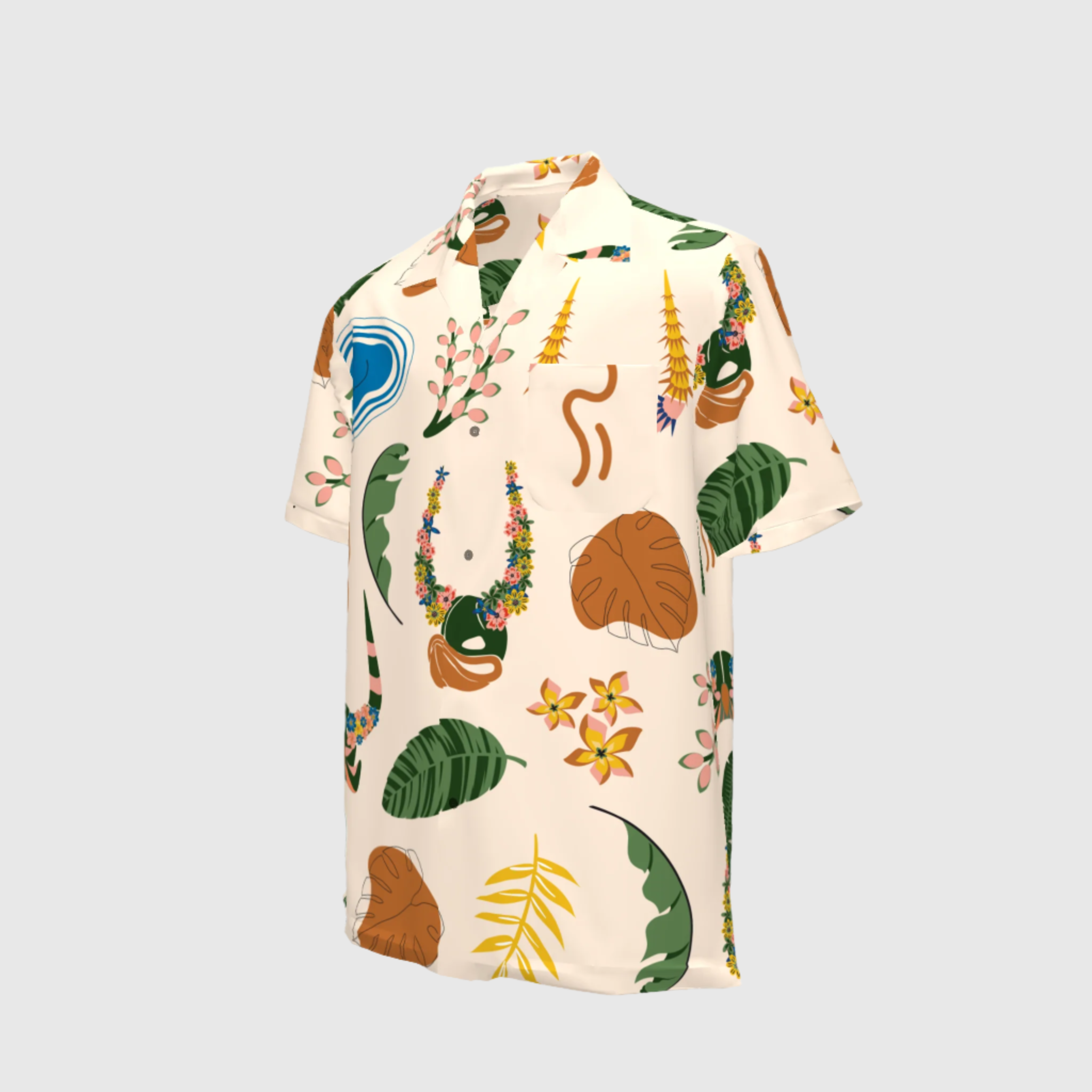 Luca Shirt | Carnaval print