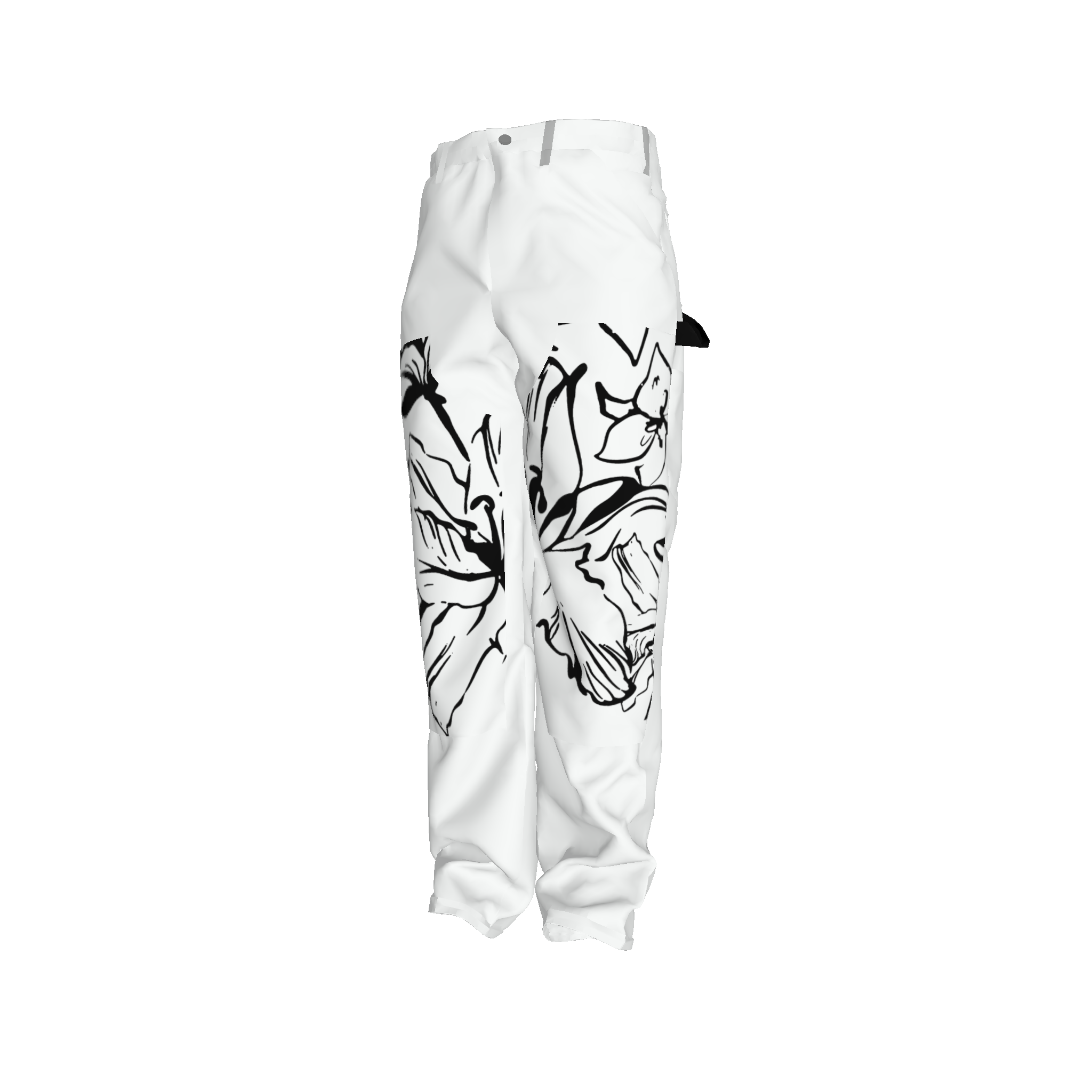 'Bayahibe Rose' Utility Double Knee Pant