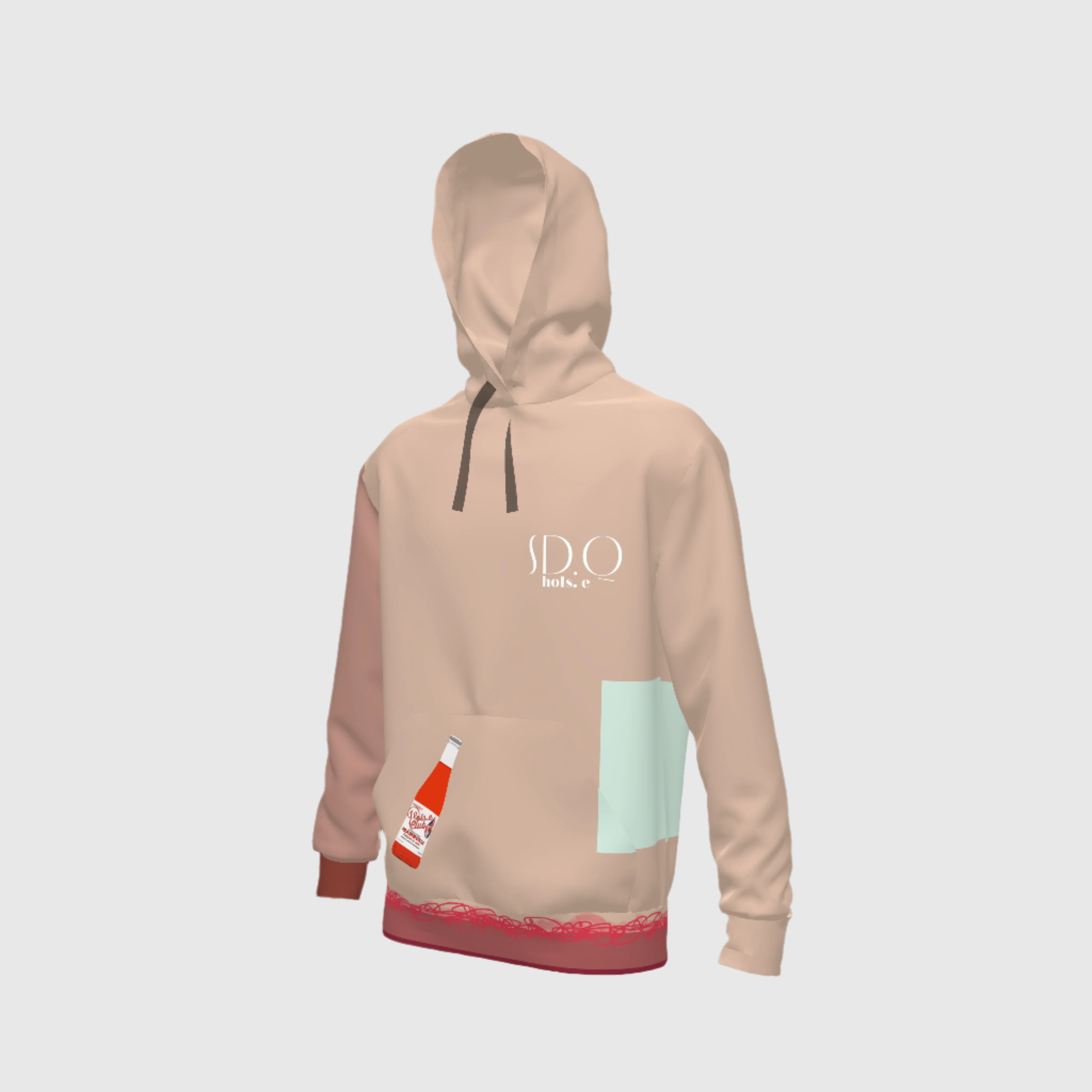 Club Rasberry Hoodie