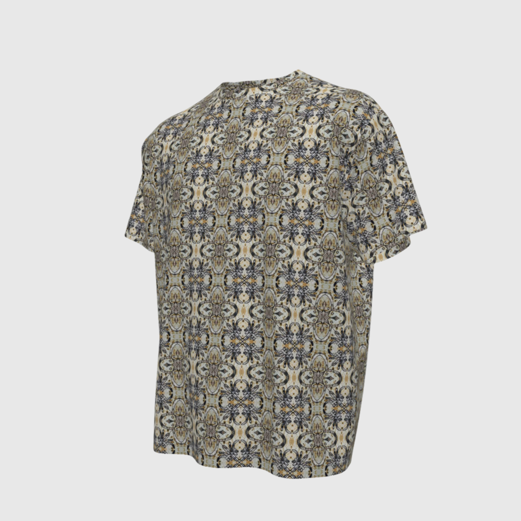 T-shirt Colonial in Las Damas Print