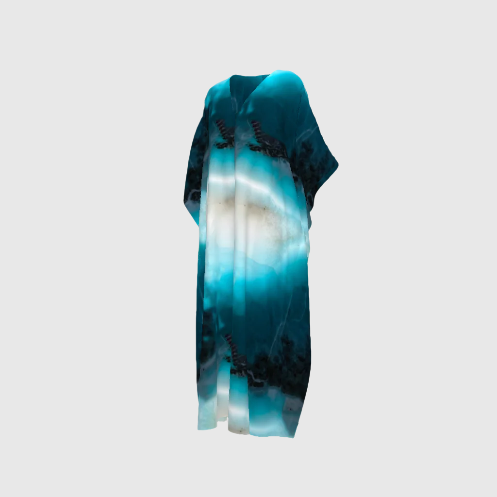 Dark Larimar Caftan