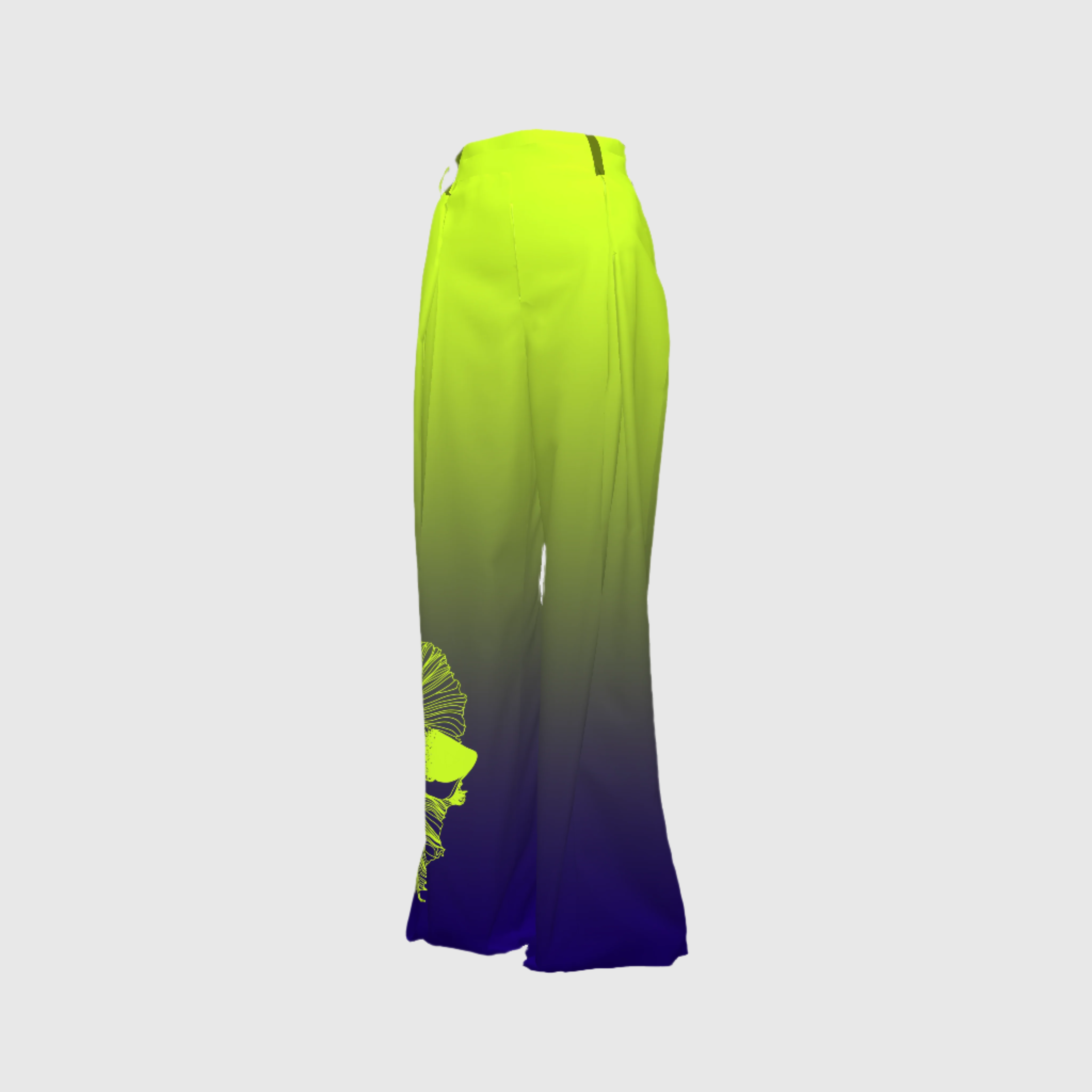 Straight Pants Betta In Nightfall Print