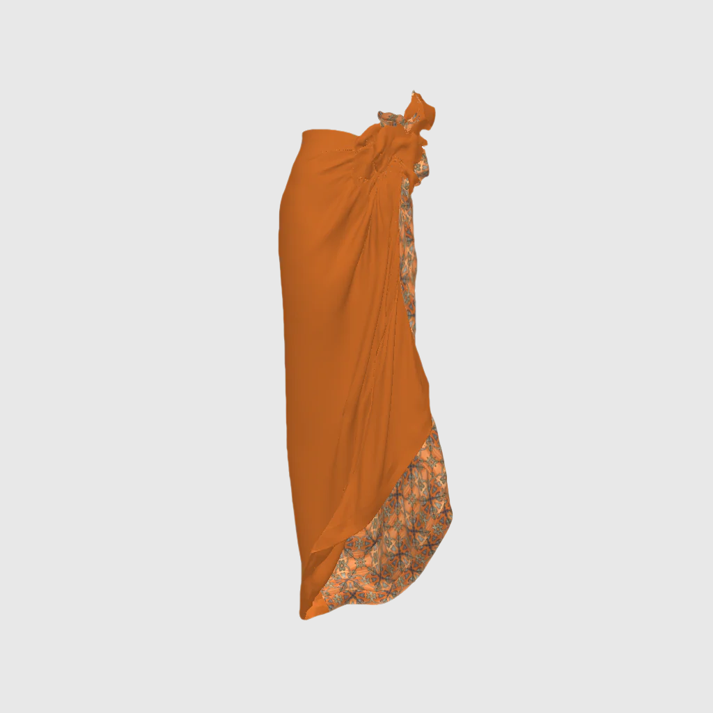 Sarong Maxi Colonial In Colón Print