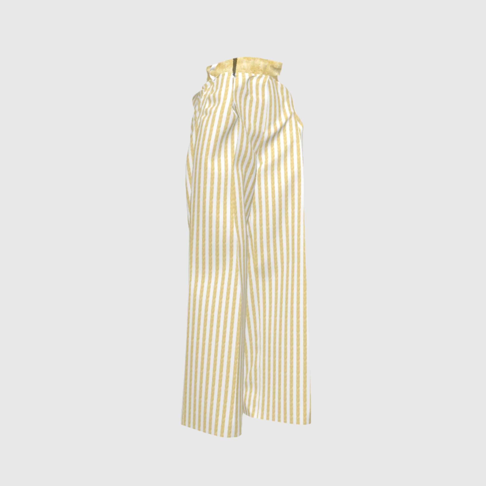 Abrazos Que Valen Oro Striped Wide Leg Pants