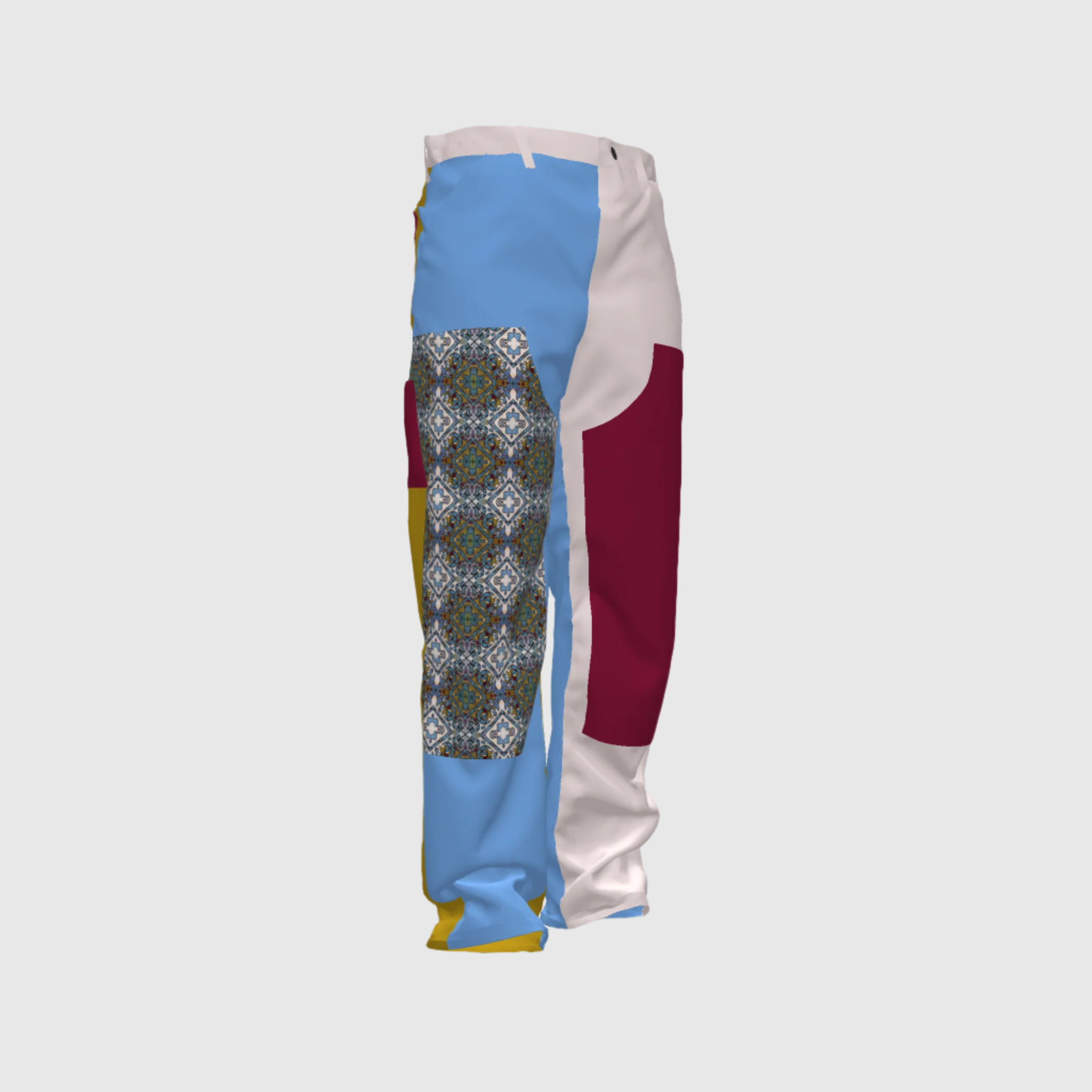 Boxy Jeans Colonial In El Conde Print