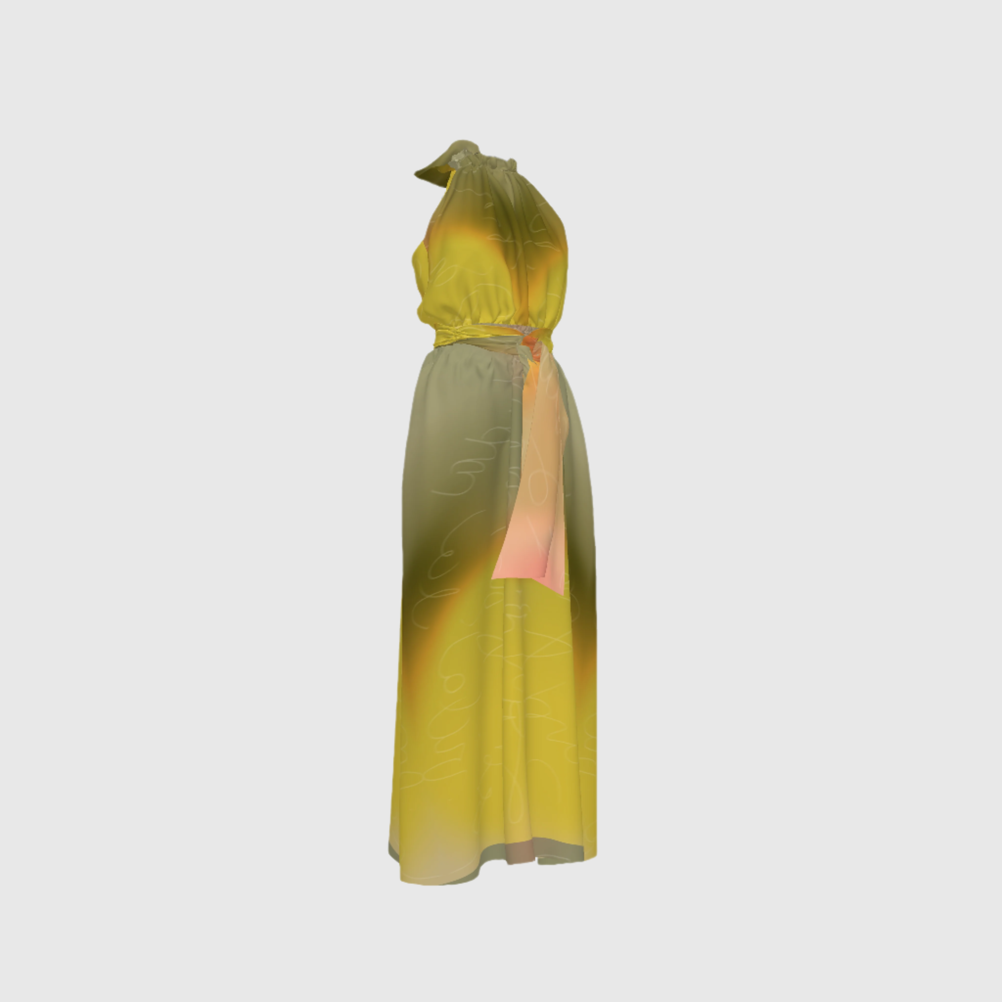 Amanecer - Halter Dress