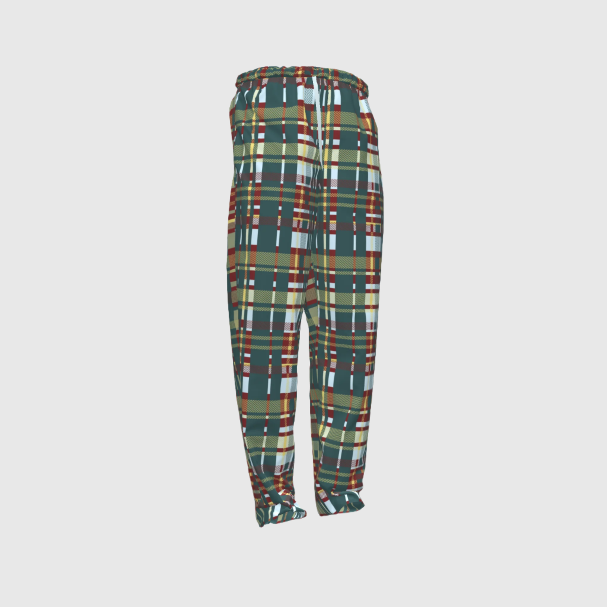 Plaid Mixed Men's PJ Pant
