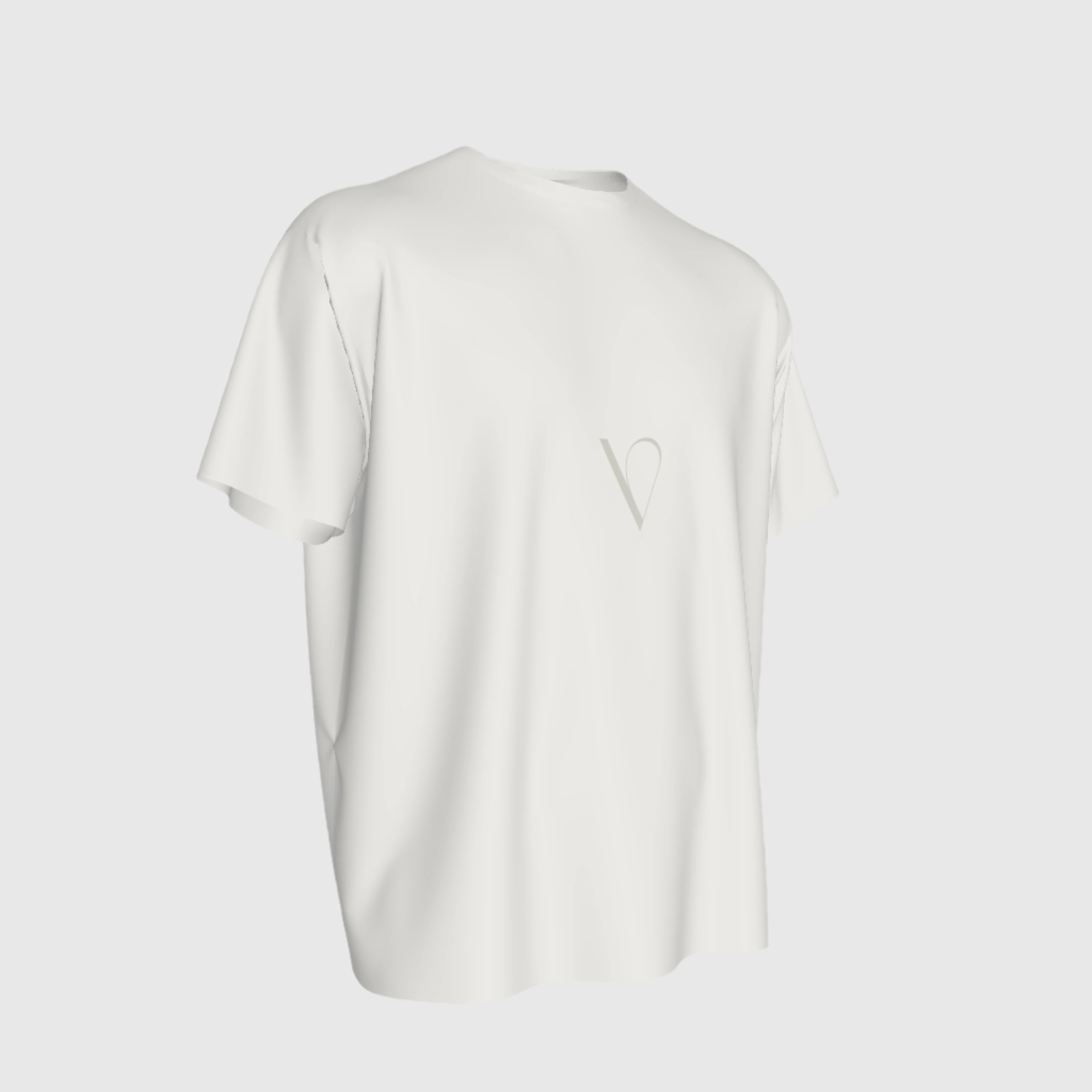 Off-White “Cloud T-shirt” in French Terry (thick)