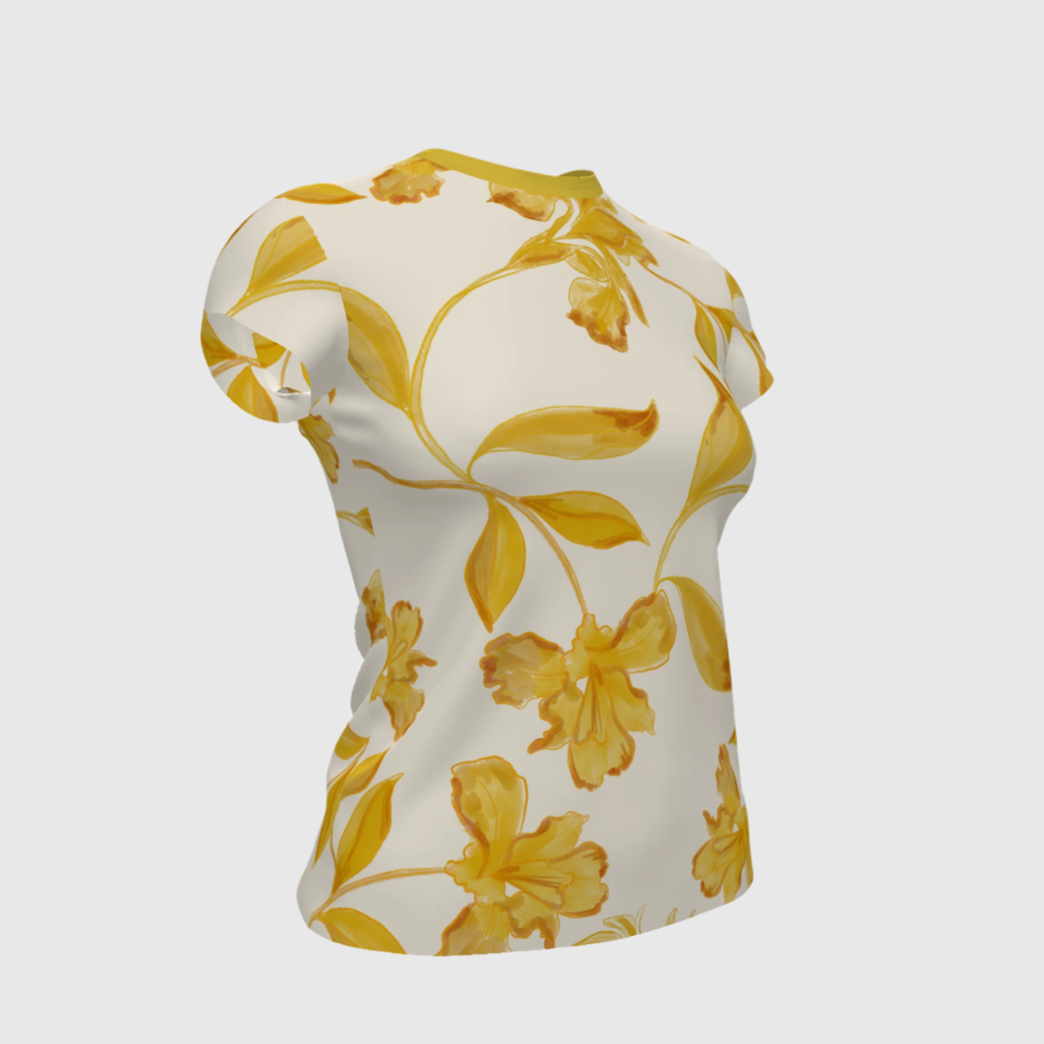 Ramo de Oro - Fitted Women's T-Shirt