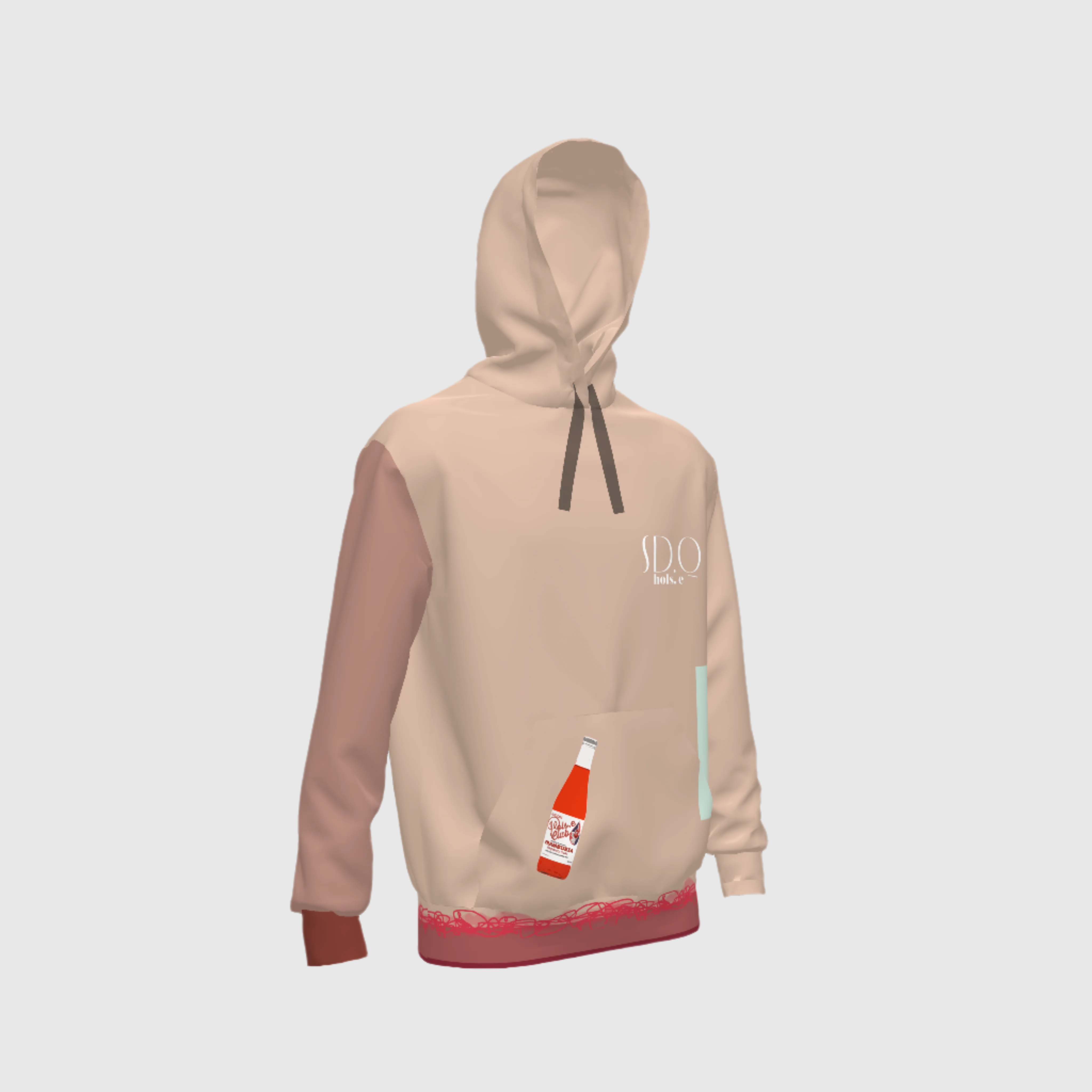 Club Rasberry Hoodie