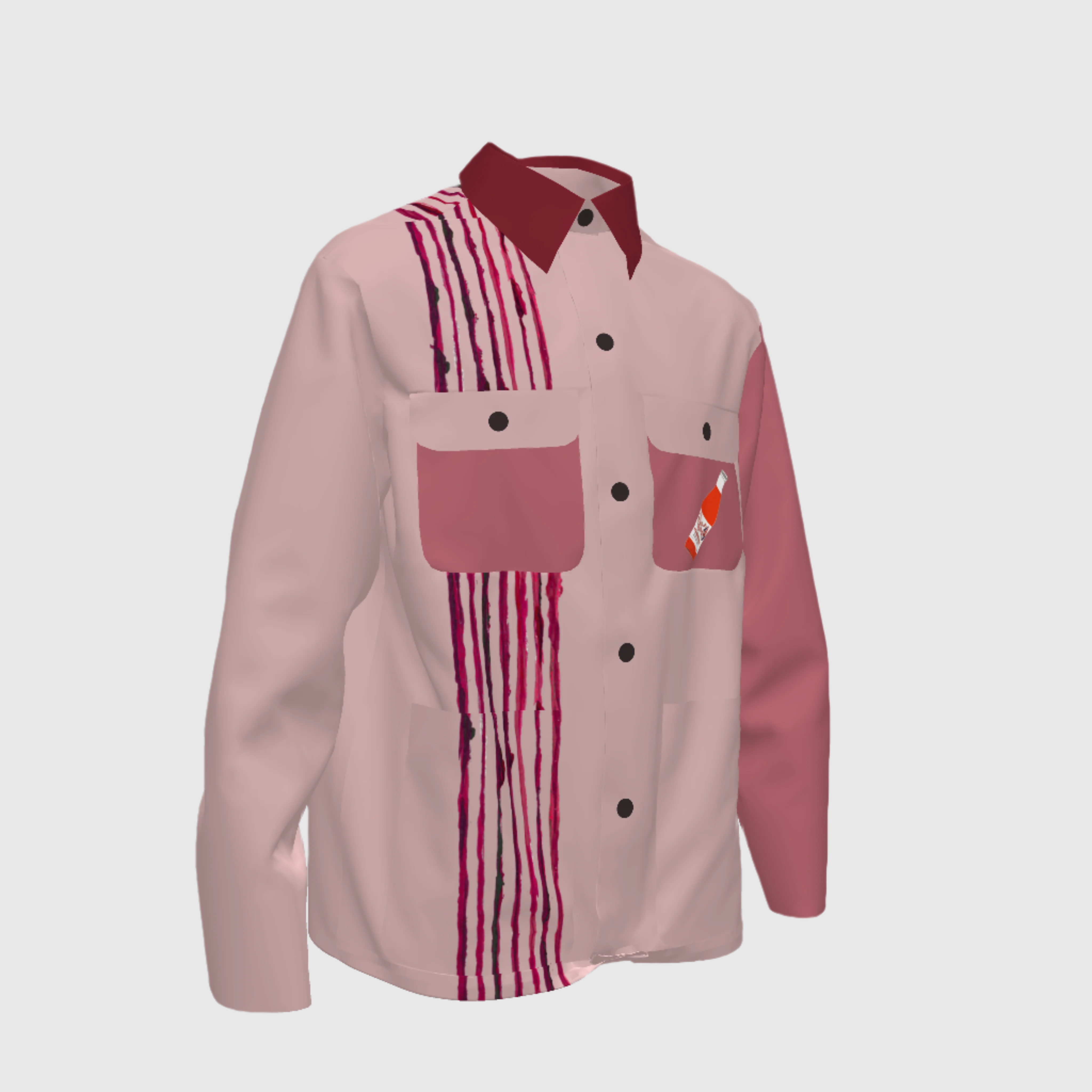 Antique Rouge Club Jean Jacket